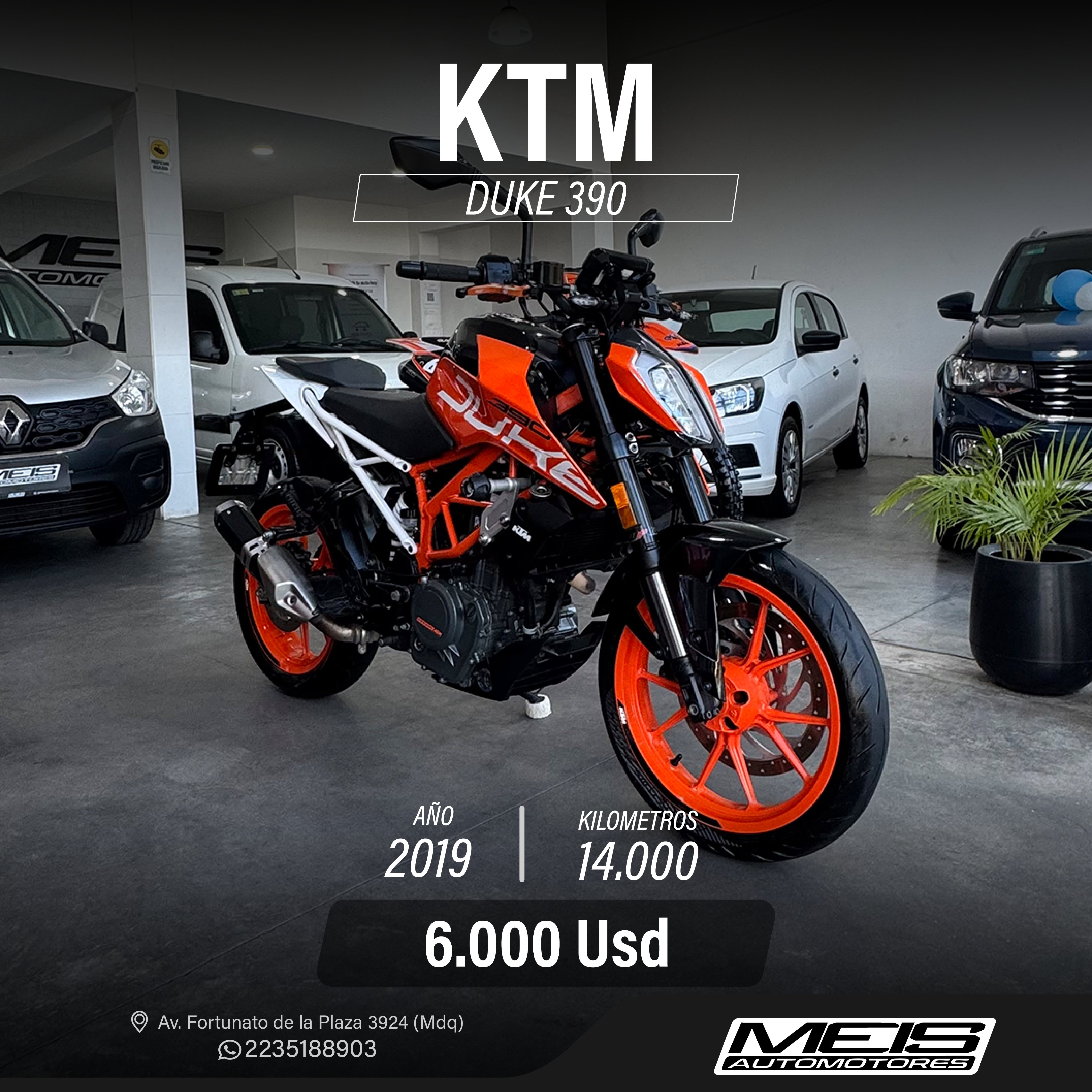 KTM DUKE 390