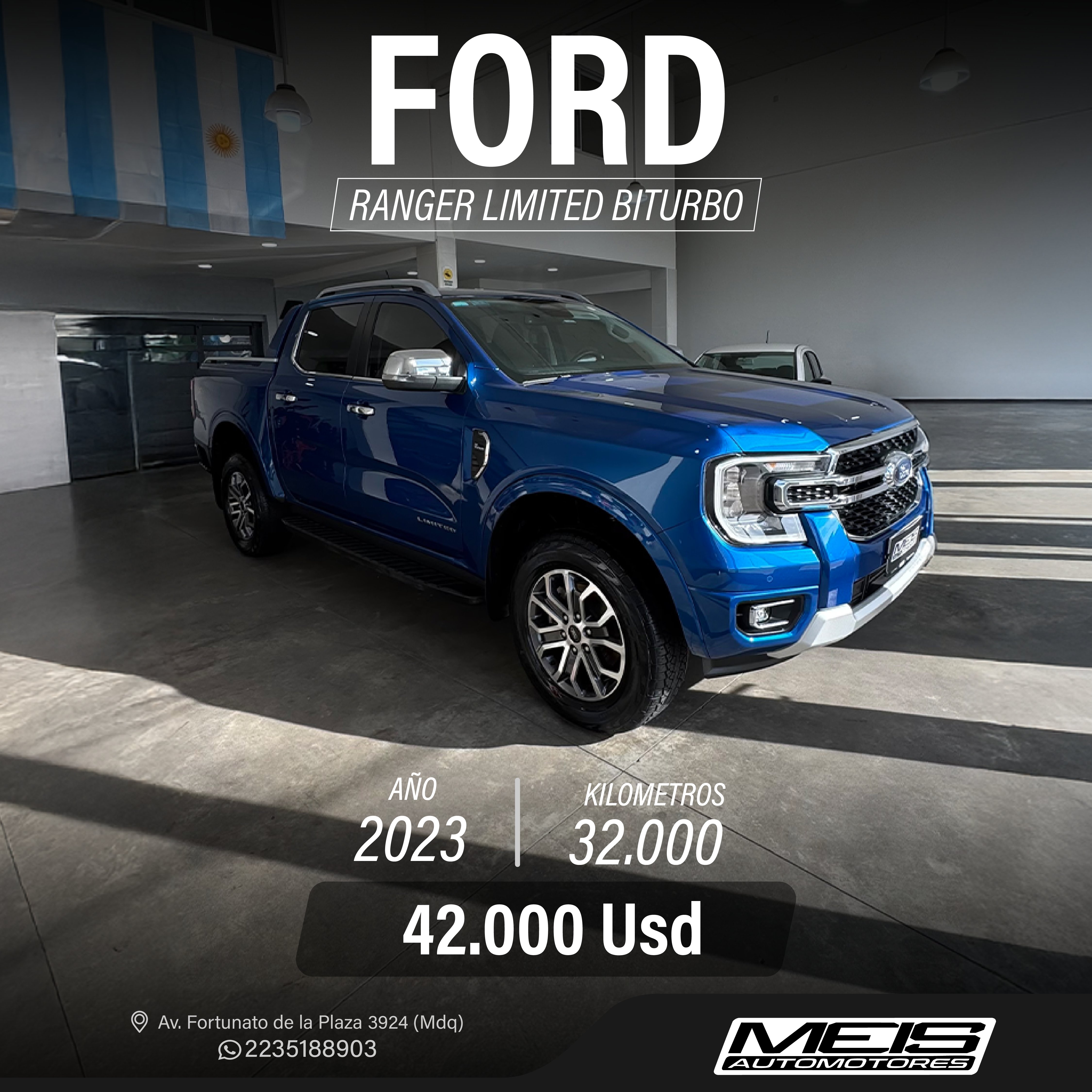 FORD RANGER LIMITED BITURBO