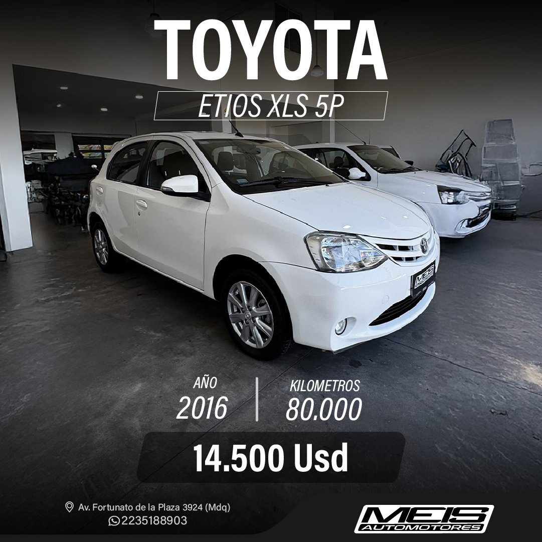 TOYOTA ETIOS XLS 5P