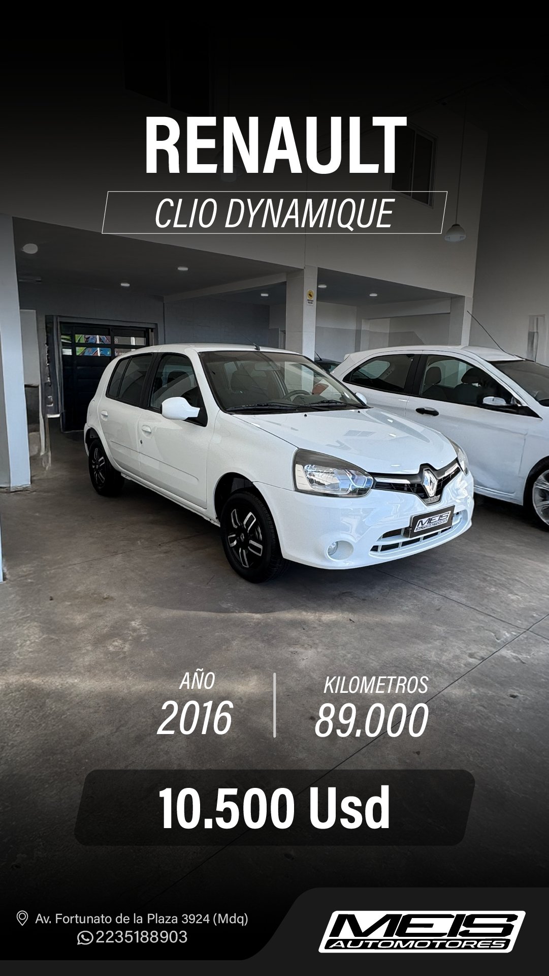 Miniatura 3 de RENAULT CLIO DYNAMIQUE 2016