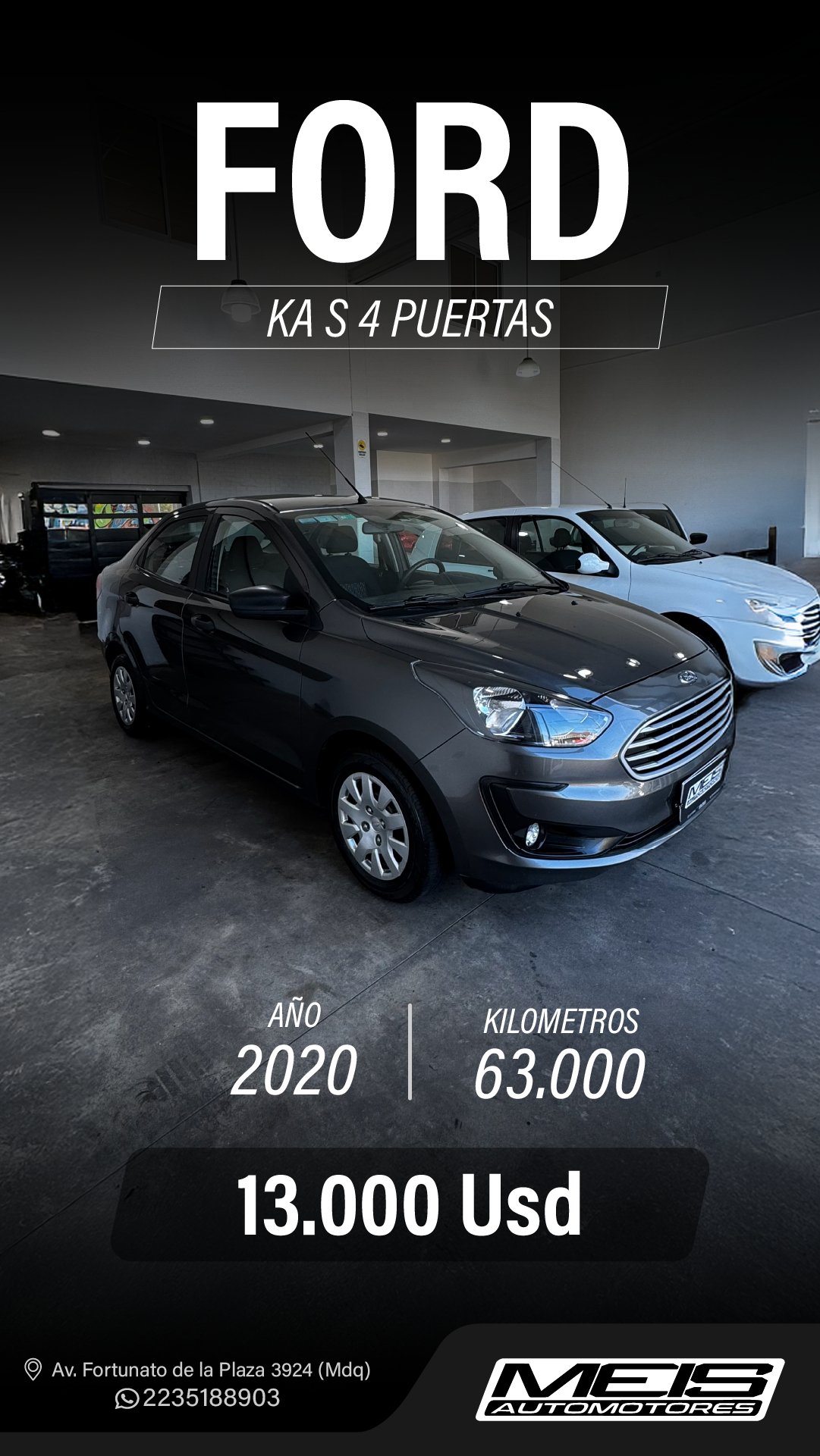 Miniatura 3 de FORD KA S 4P 2020