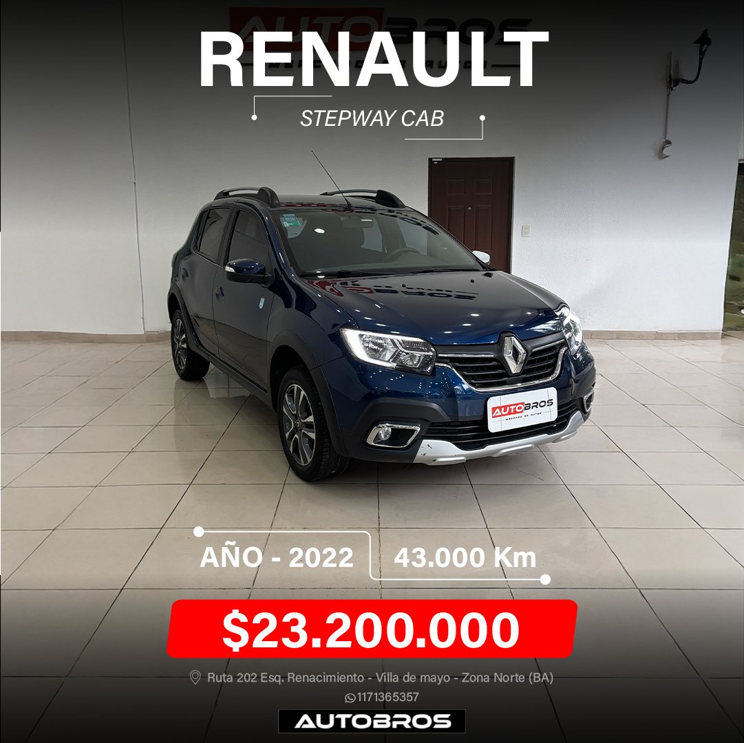 RENAULT SANDERO STEPWAY CAB