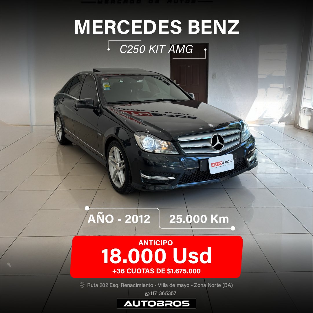 MERCEDES BENZ C250 KIT AMG