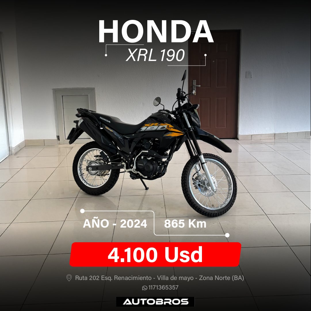 HONDA XRL 190