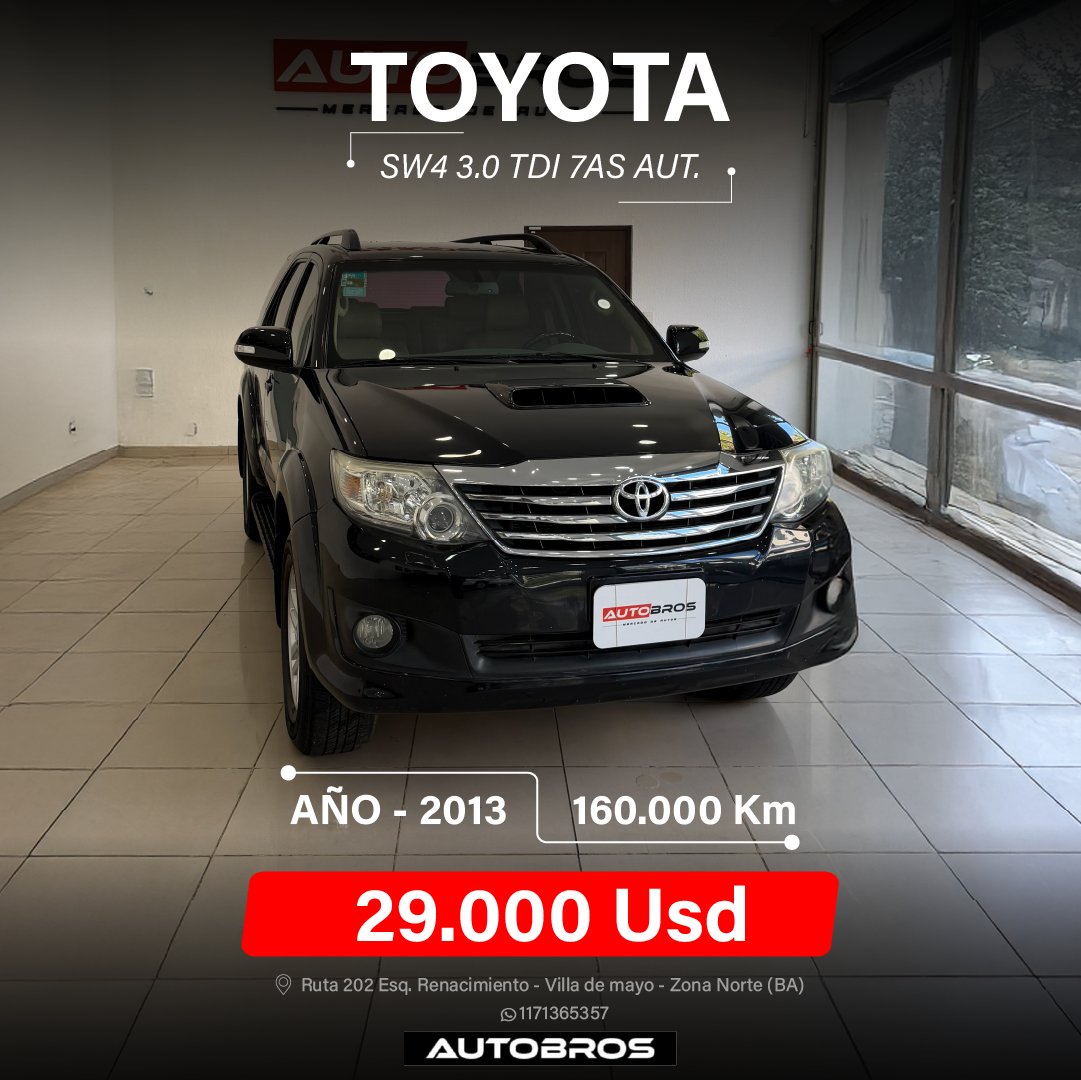 TOYOTA SW4 3.0TDI 7AS