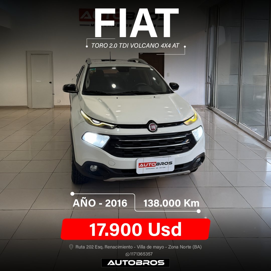 FIAT TORO 2.0 VOLCANO