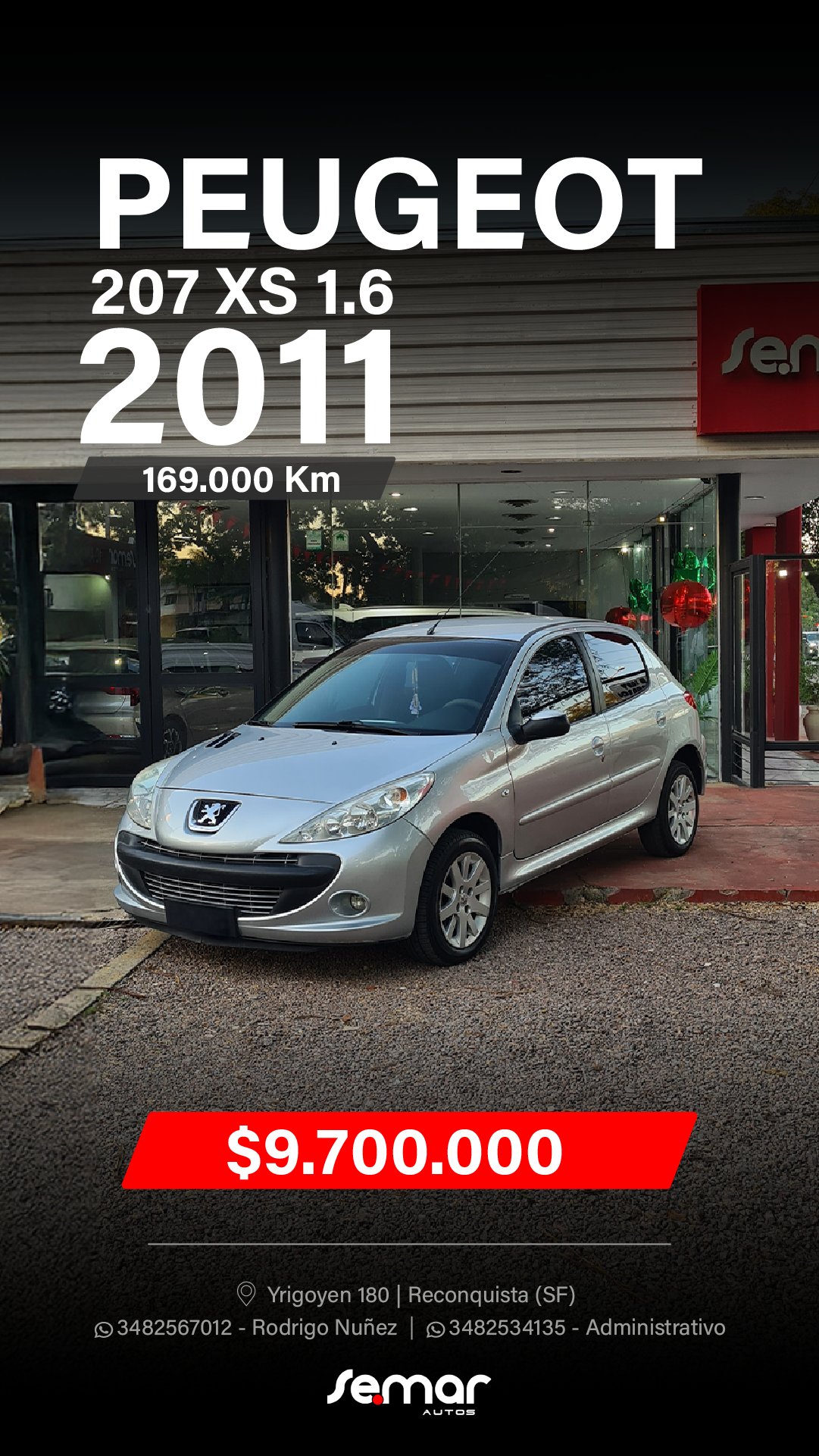 Miniatura 3 de PEUGEOT 207 XS 1.6 2011