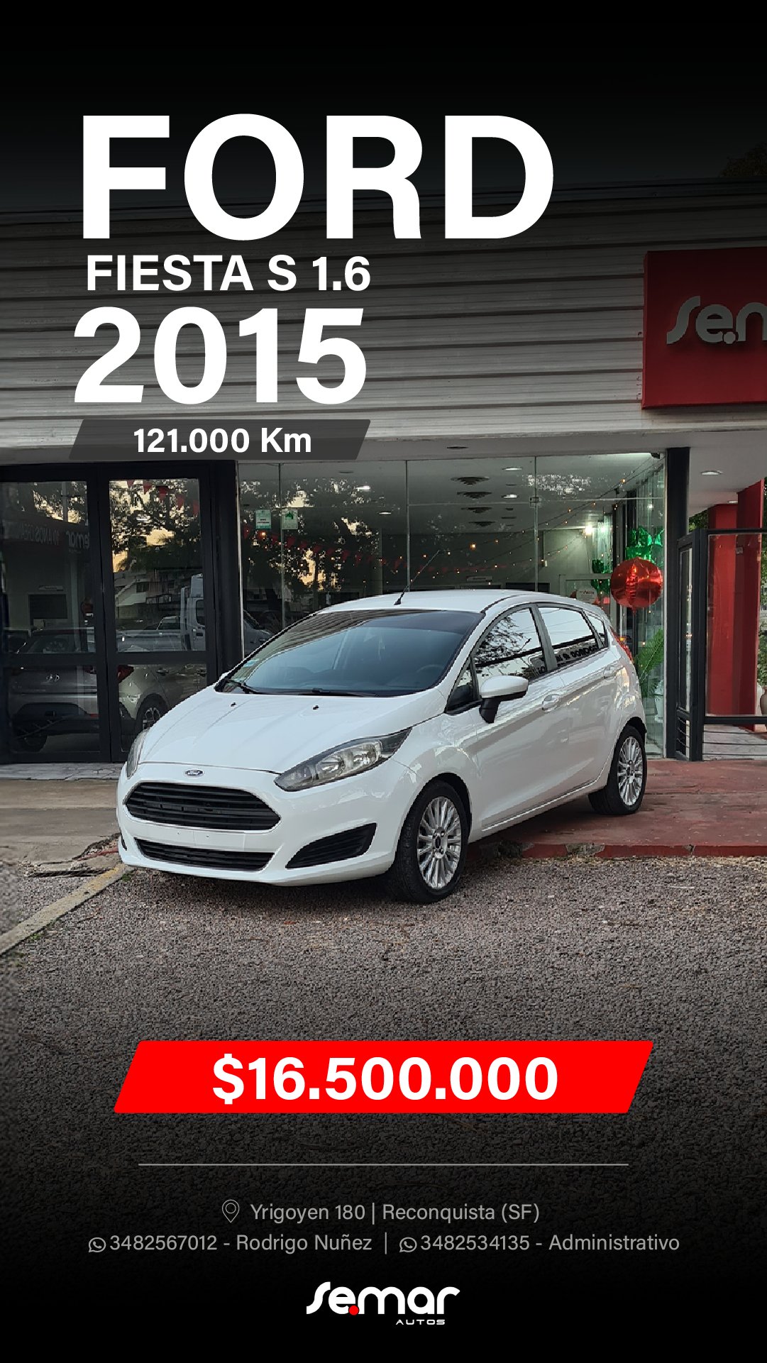 Miniatura 3 de FORD FIESTA S 1.6 2015