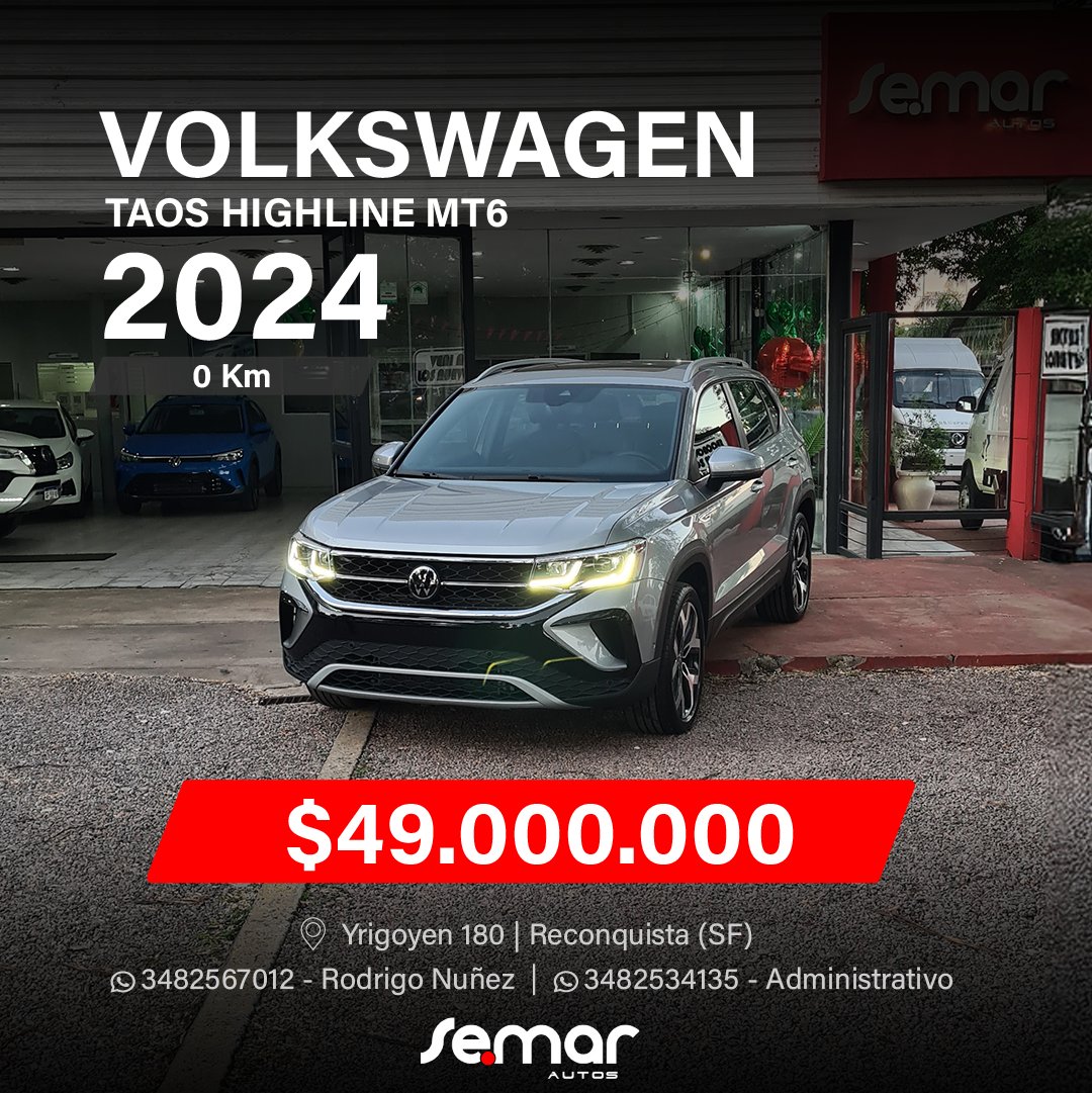 VOLKSWAGEN TAOS HIGHLINE