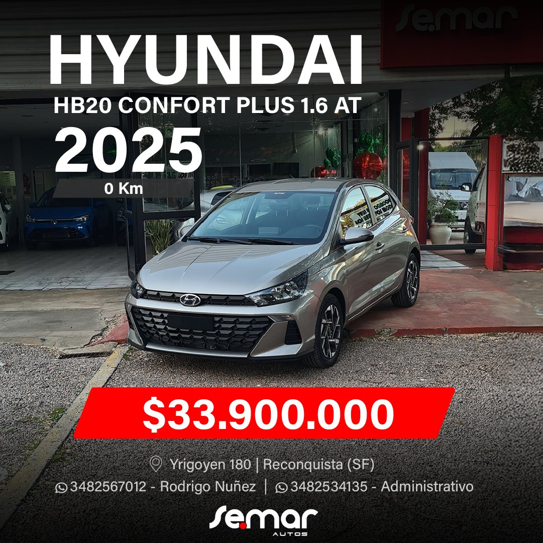 HYUNDAI HB20 COMFORT PLUS 1.6