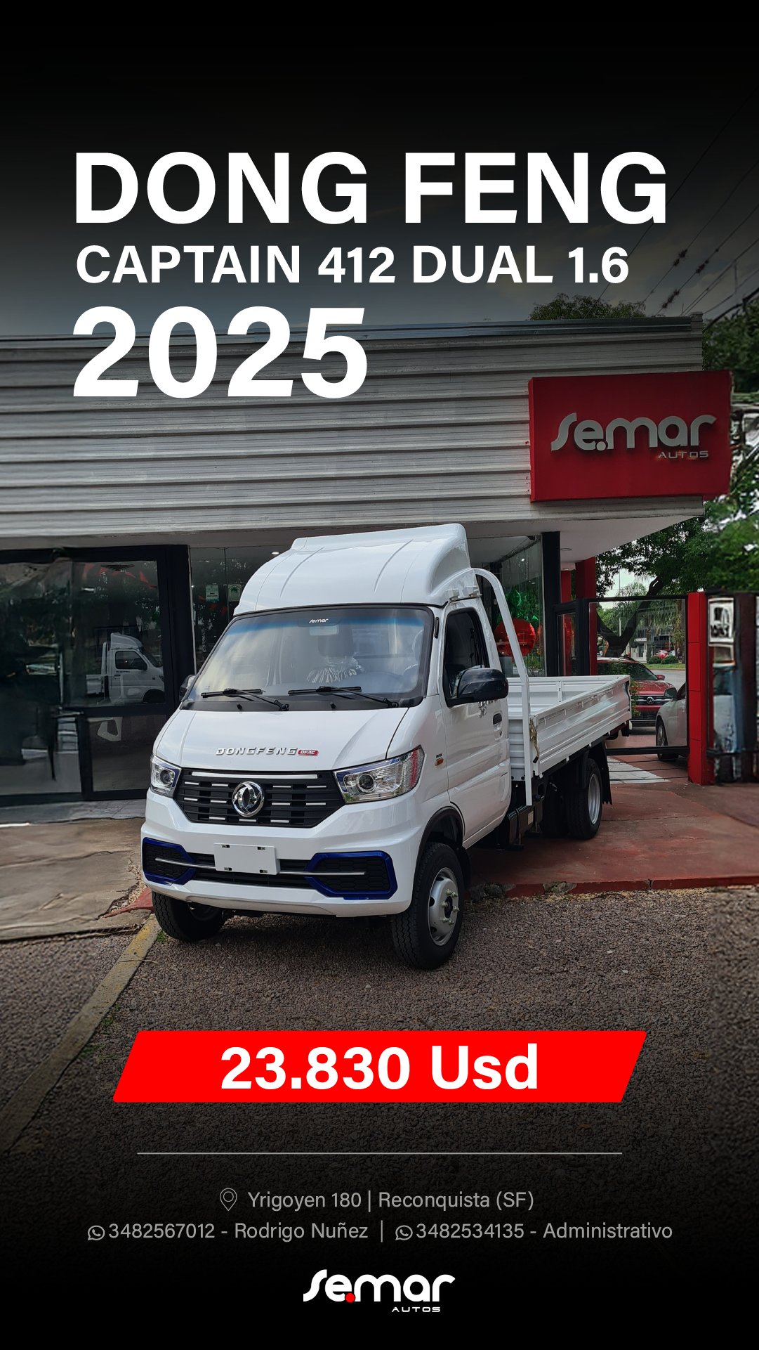 Miniatura 3 de DONG FENG CAPTAIN 412 DUAL 1.6 2025