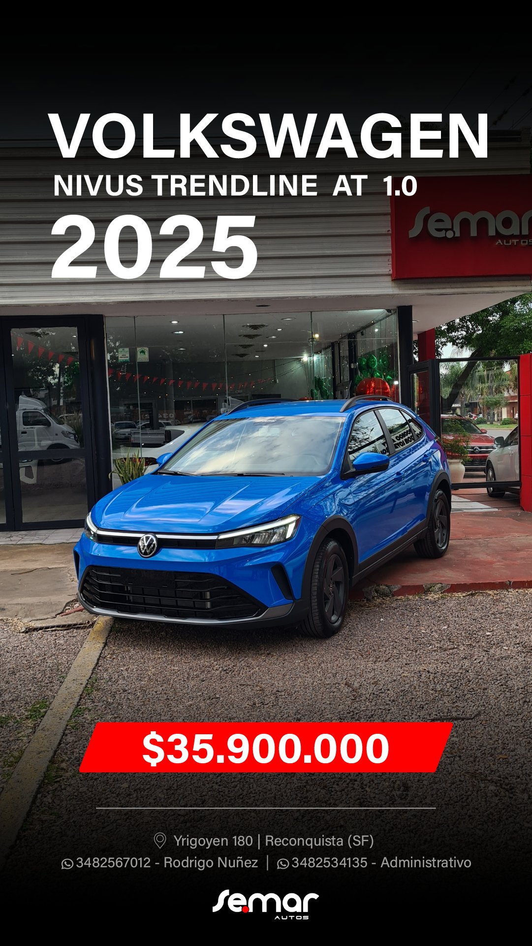 Miniatura 3 de VOLKSWAGEN NIVUS TRENDLINE 1.0 2025