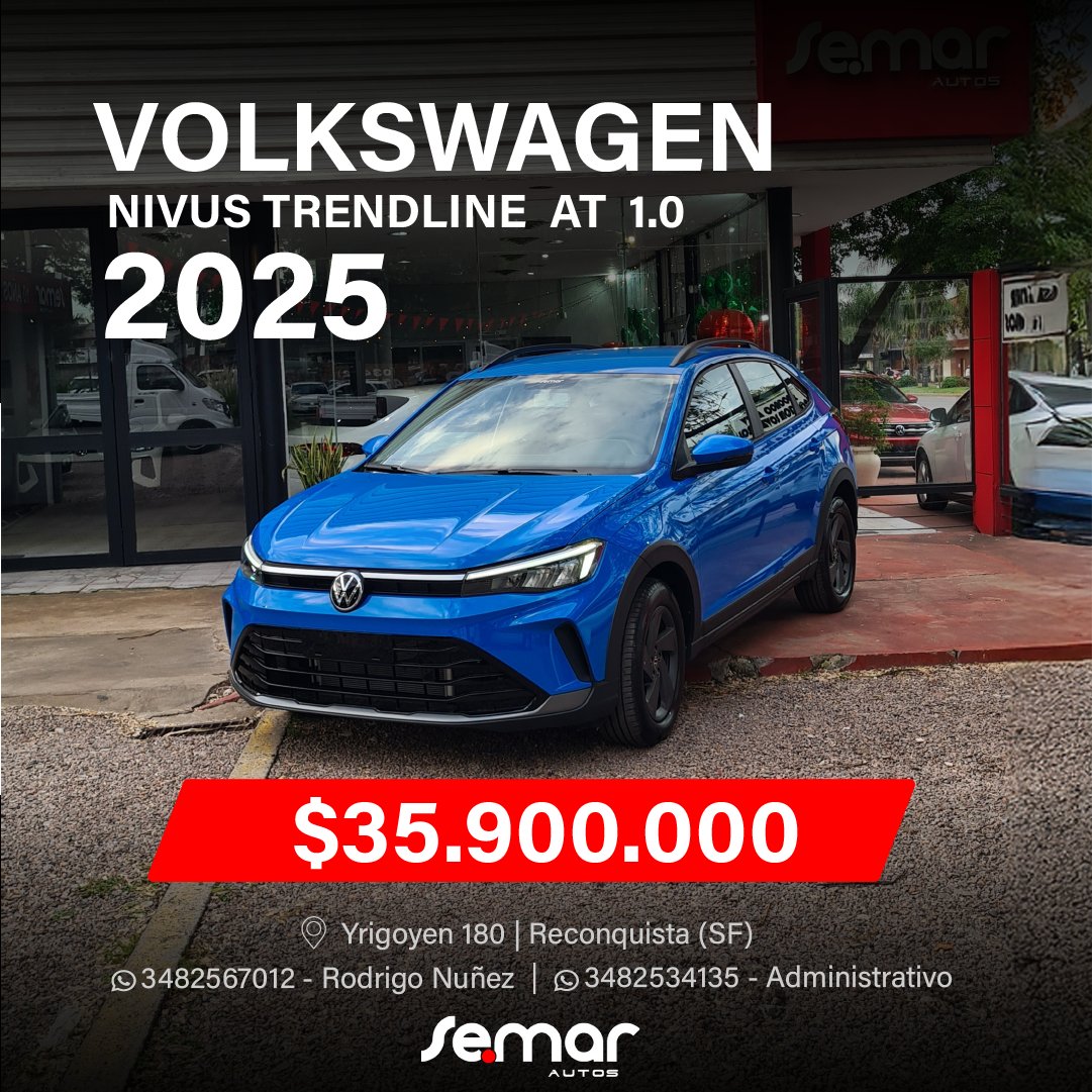 VOLKSWAGEN NIVUS TRENDLINE 1.0