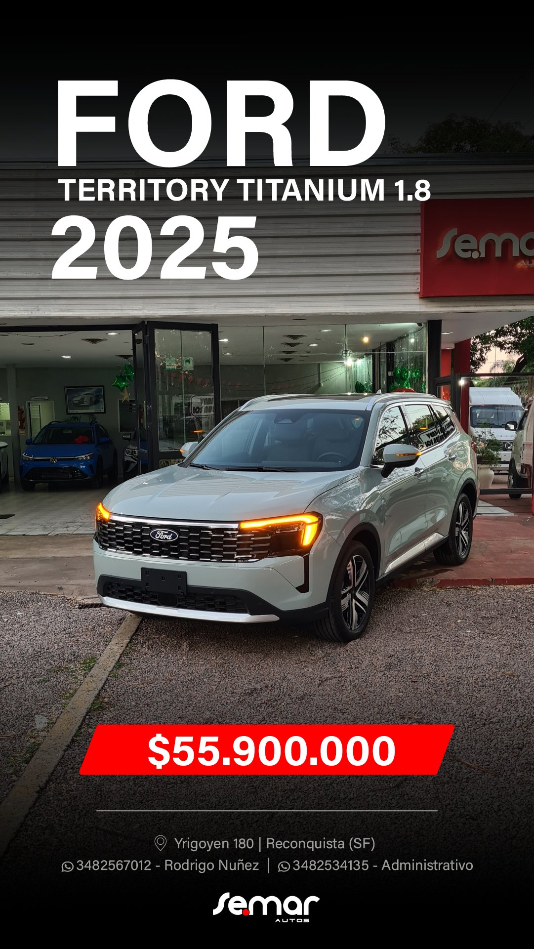 Miniatura 3 de FORD TERRITORY TITANIUM 1.8 2025