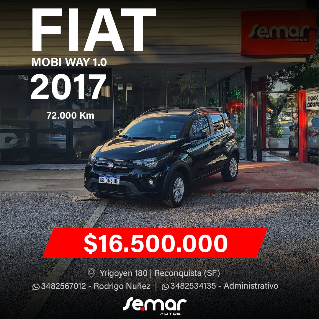 FIAT MOBI WAY 1.0