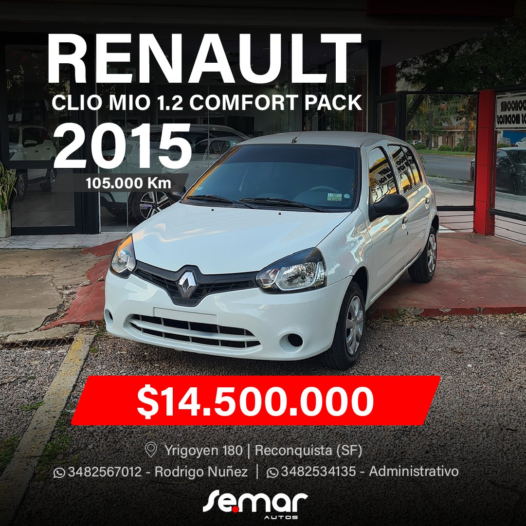 RENAULT CLIO MIO 1.2 COMFORT PACK