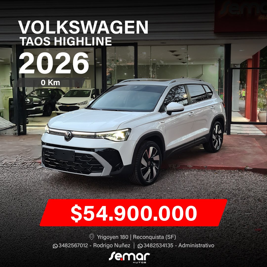 VOLKSWAGEN TAOS HIGHLINE