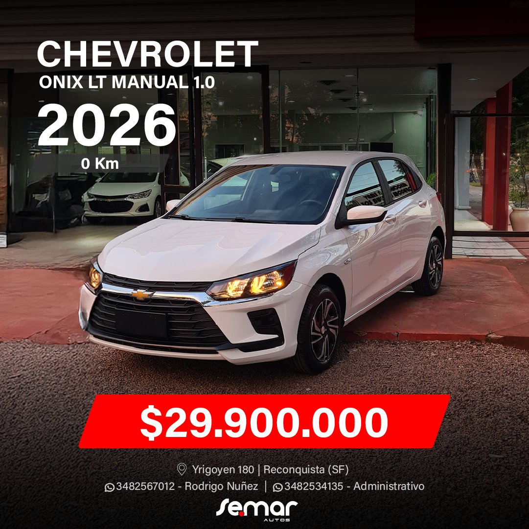 CHEVROLET ONIX LT MANUAL 1.0