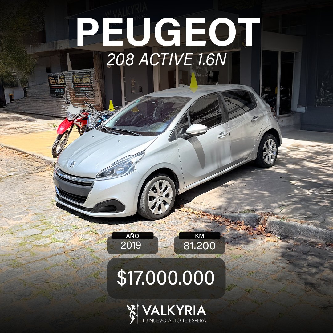 PEUGEOT 208 ACTIVE 1.6N