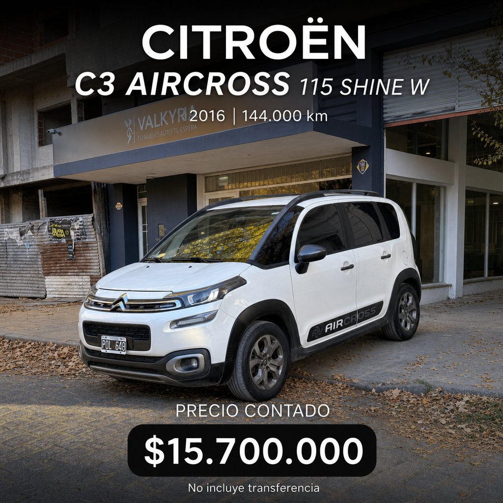 CITROEN C3 AIRCROSS 115 SHINE W