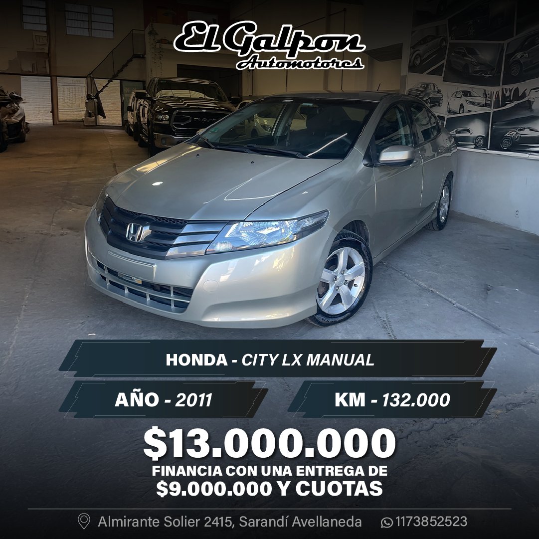 HONDA CITY LX MANUAL