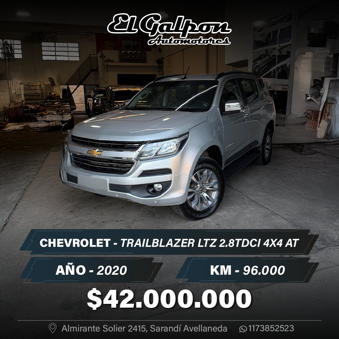 CHEVROLET TRAILBLAZER LTZ 2.8TDCI 4X4 AT