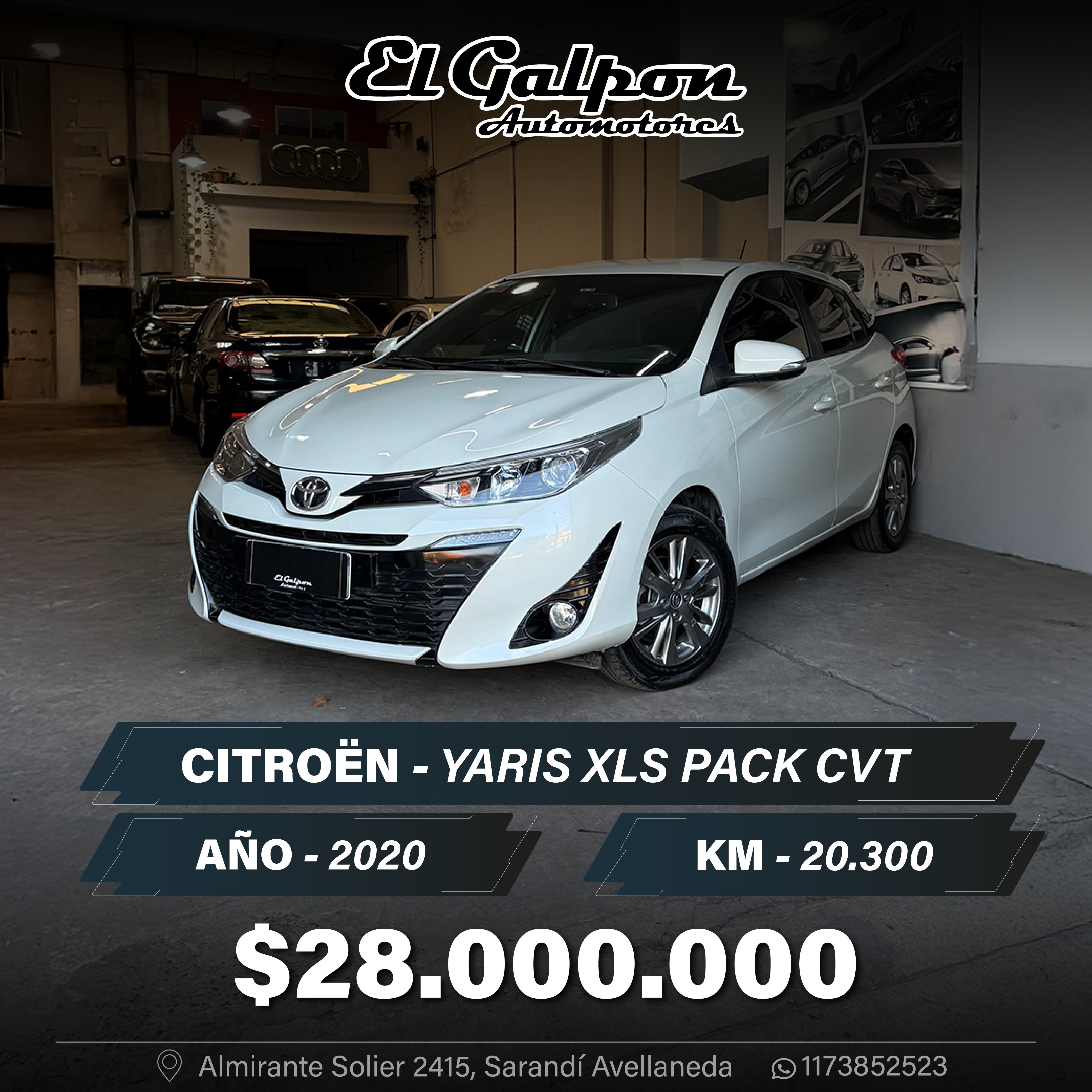 TOYOTA YARIS XLS PACK CVT