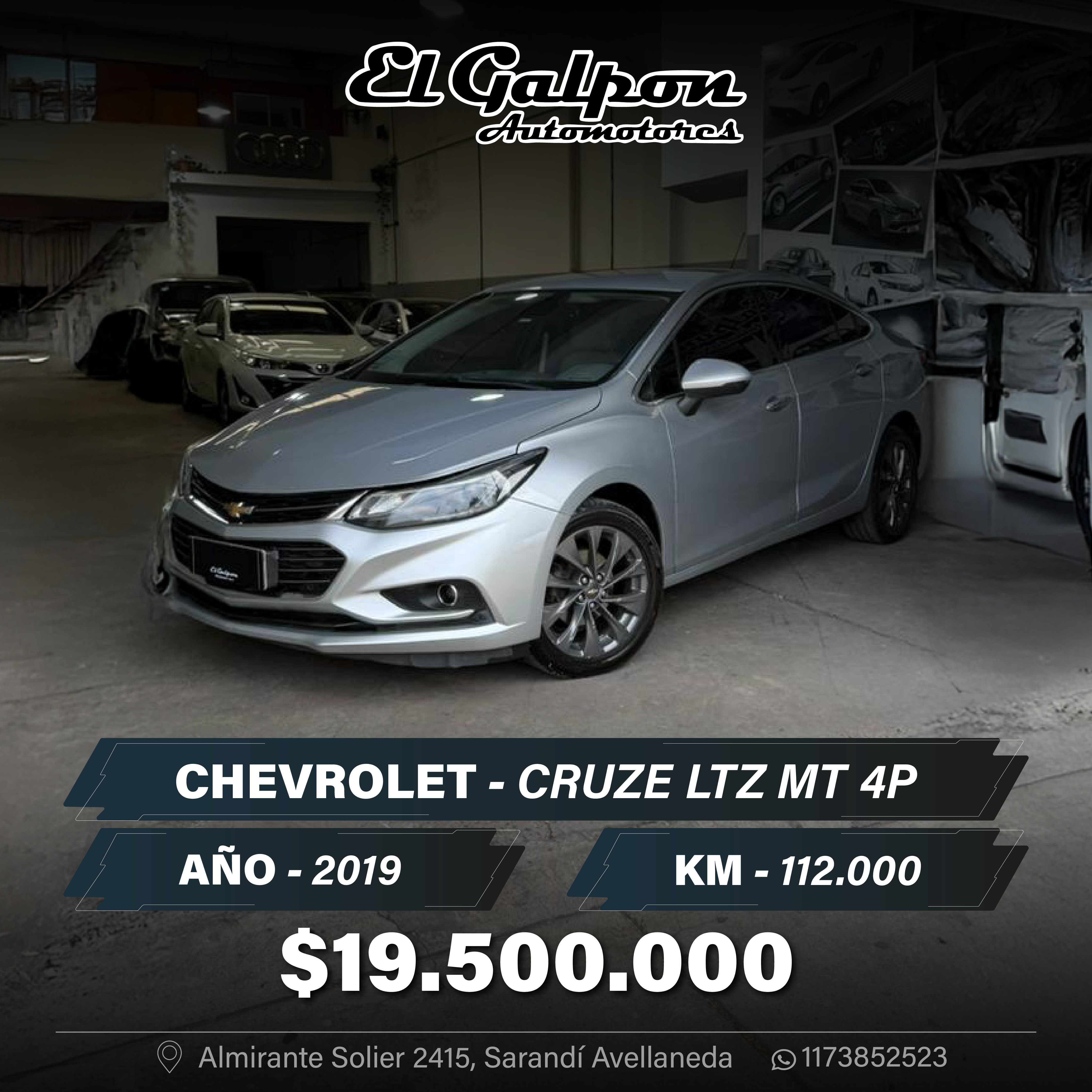 CHEVROLET CRUZE LTZ MT 4P