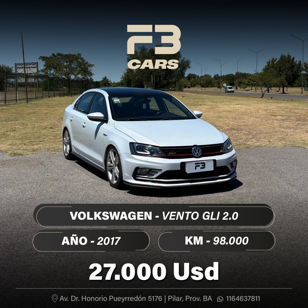 VOLKSWAGEN VENTO GLI 2.0