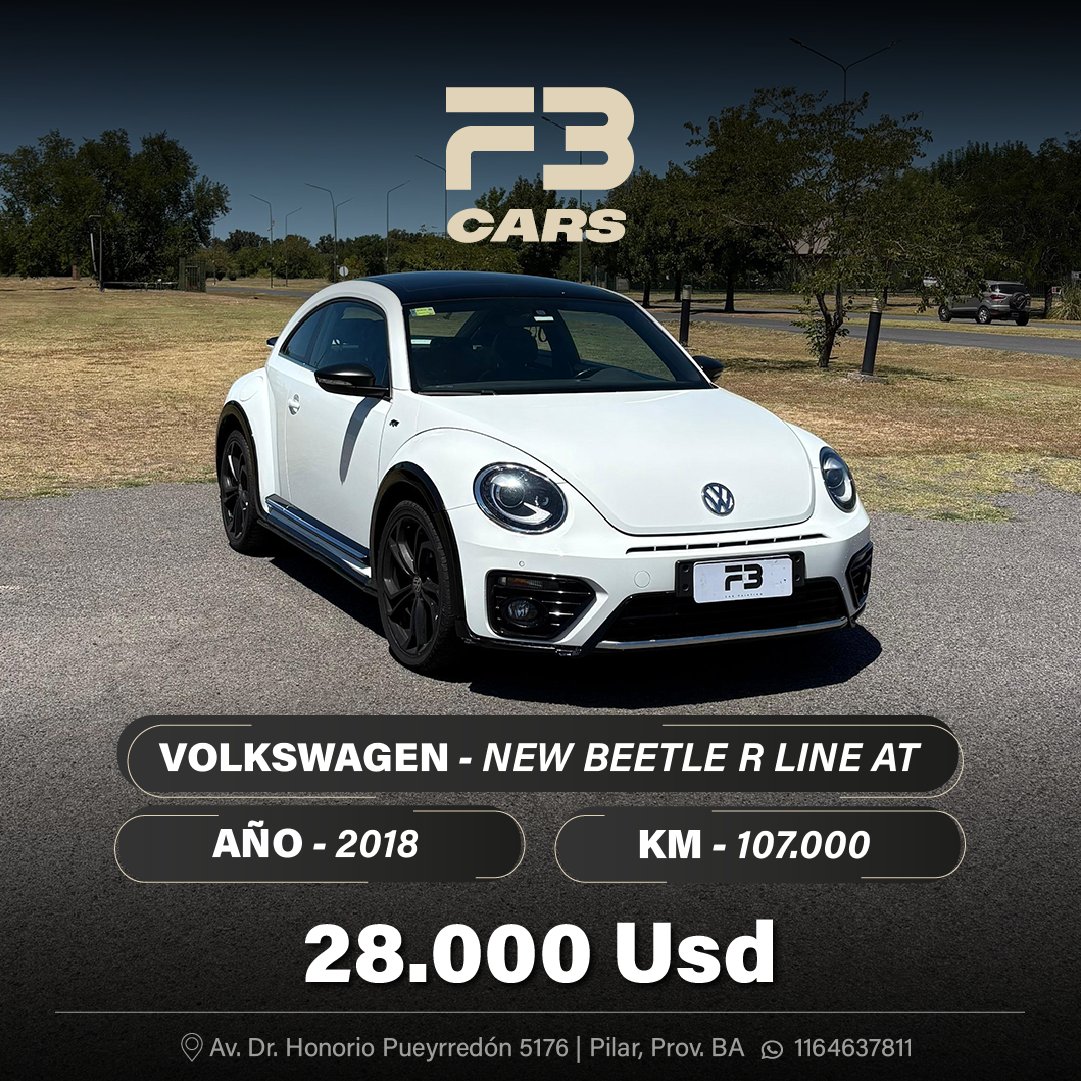 VOLKSWAGEN NEW BEETLE R LINE AT
