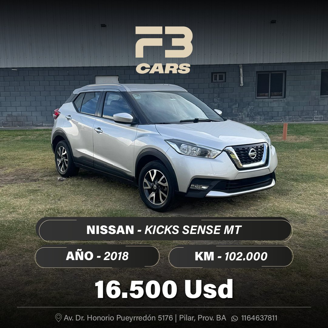 NISSAN KICKS SENSE MT