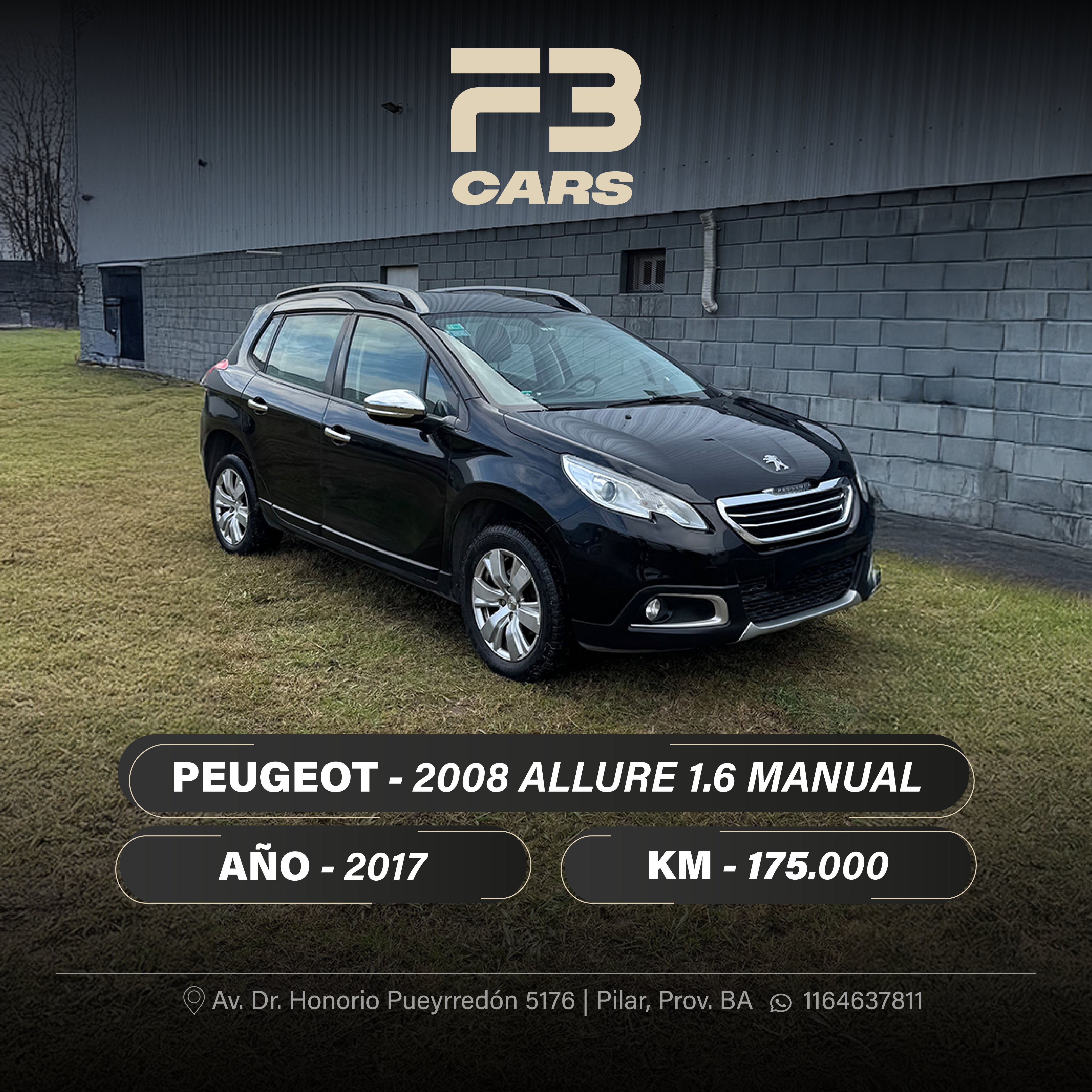 PEUGEOT 2008 ALLURE 1.6 MANUAL