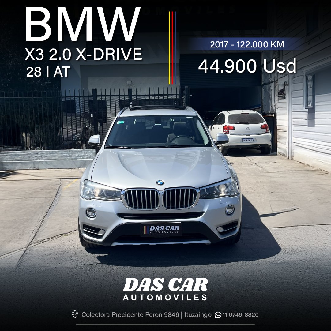 BMW X3 2.0 X-DRIVE 28I AT