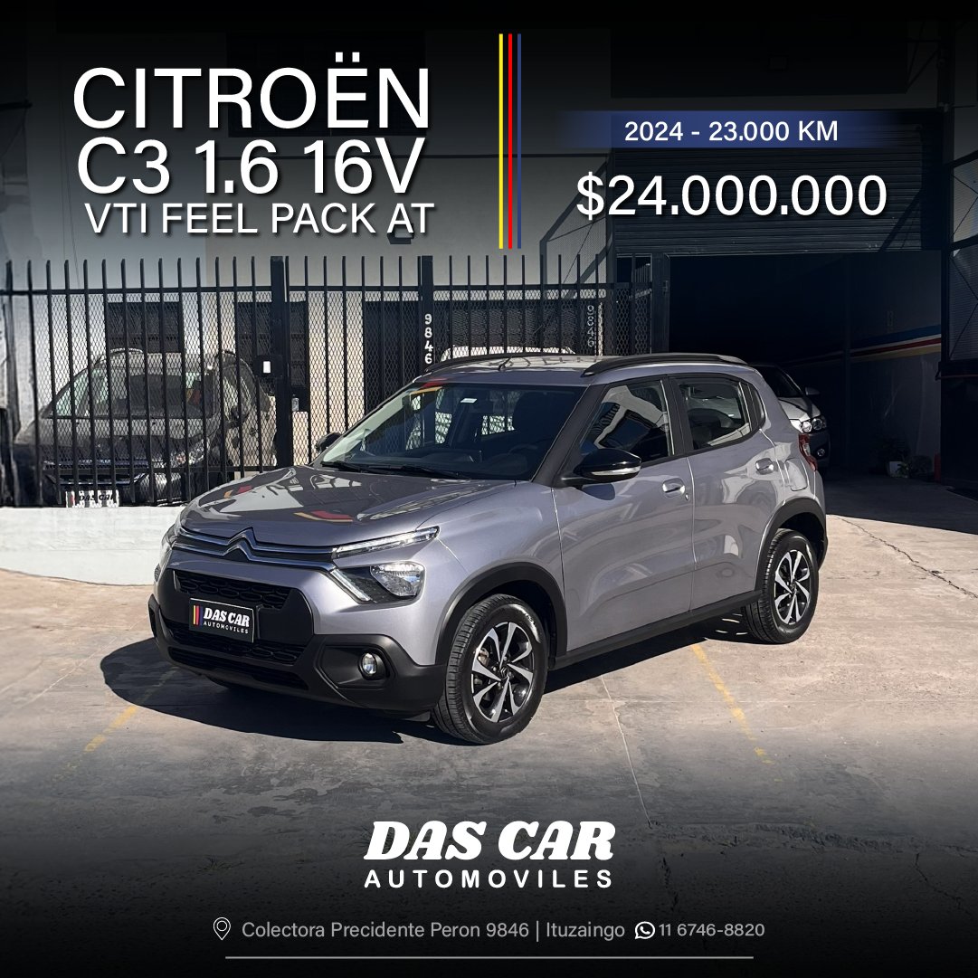 CITROEN C3 1.6 16V VTI FEEL PACK AT