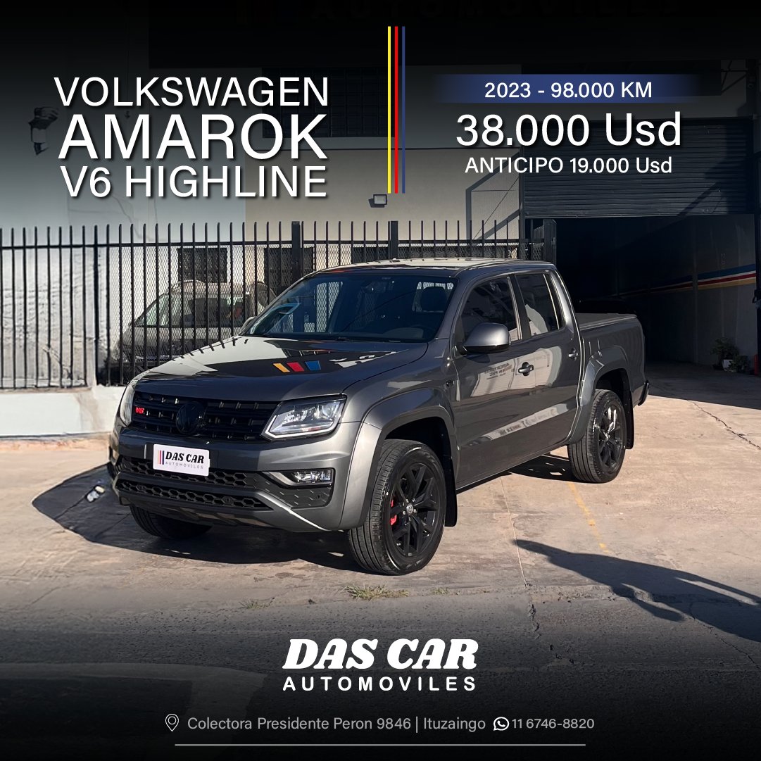 VOLKSWAGEN AMAROK V6 HIGHLINE