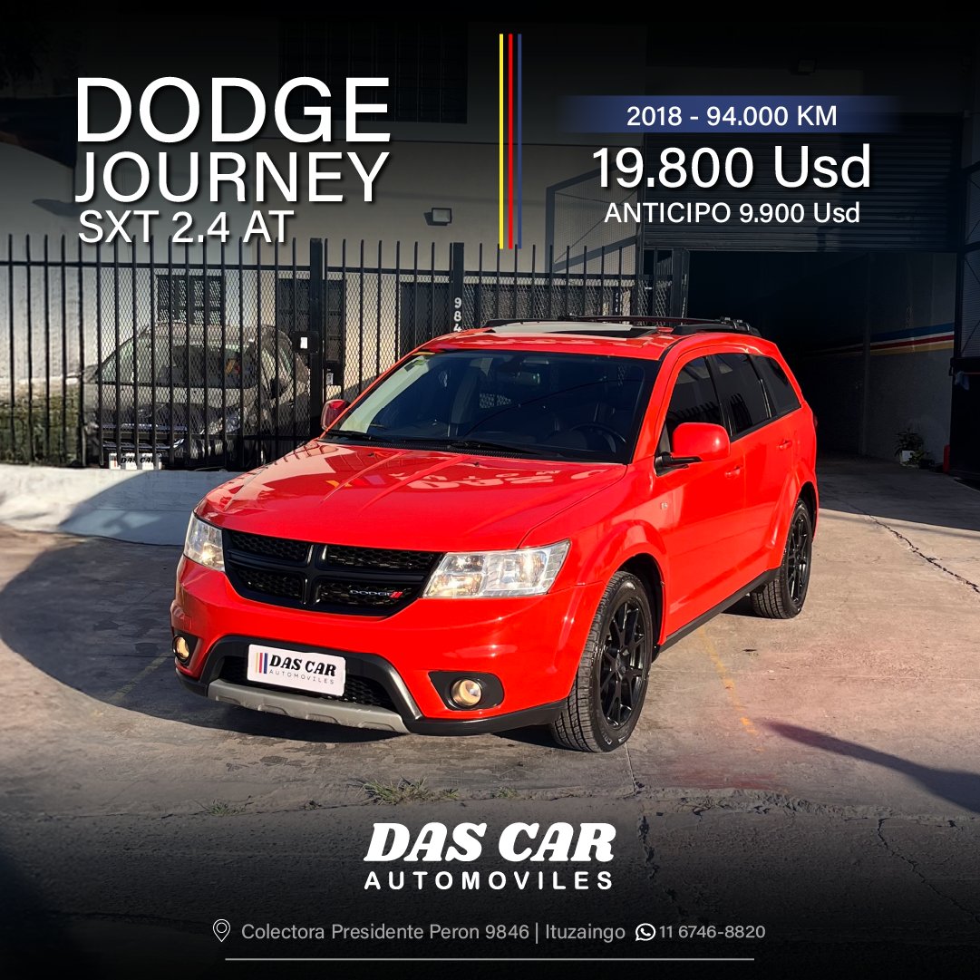 DODGE JOURNEY SXT 2.4 AT
