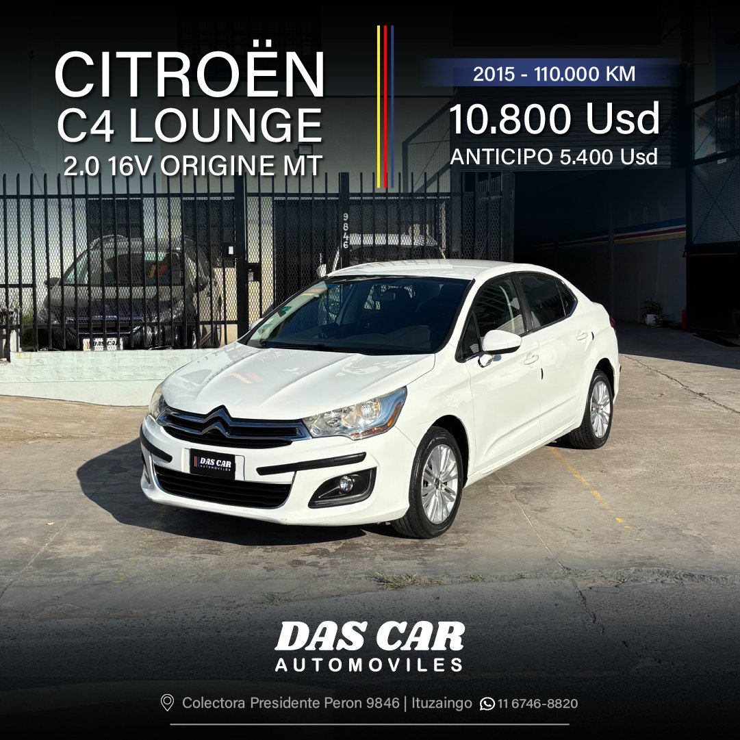 CITROEN C4 LOUNGE 2.0 16V ORIGINE MT