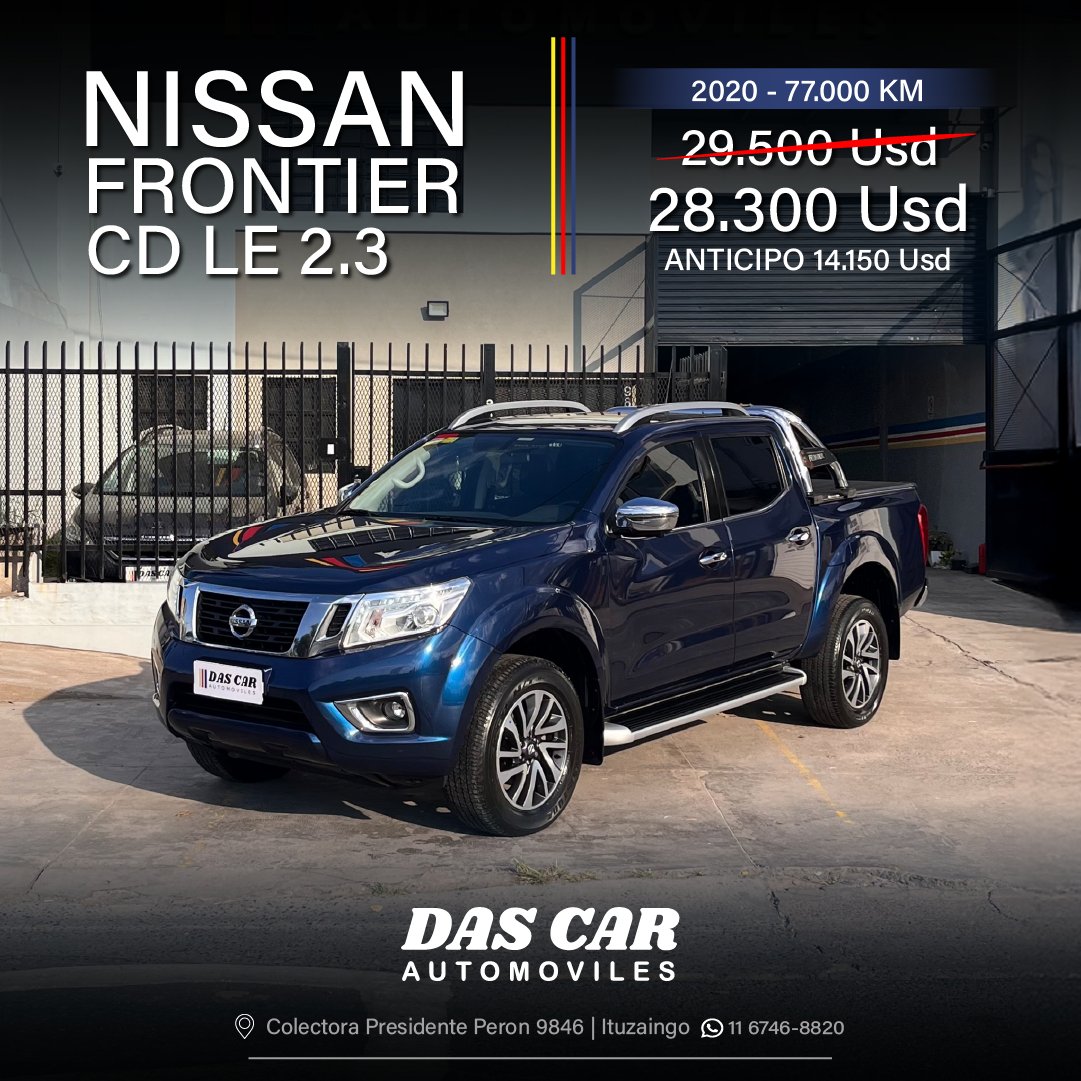 NISSAN FRONTIER CD LE 2.3