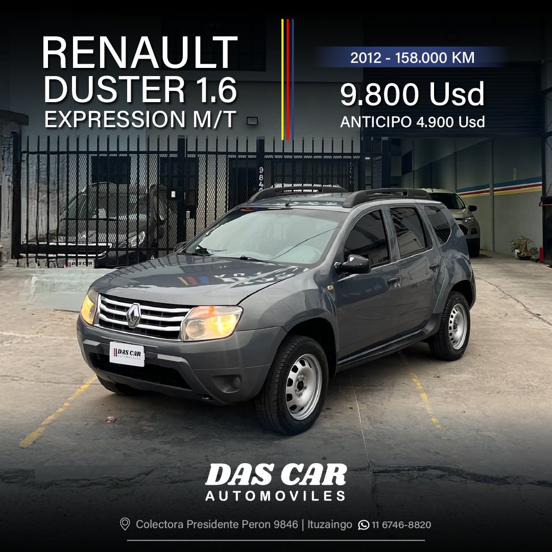 RENAULT DUSTER 1.6 EXPRESSION M/T