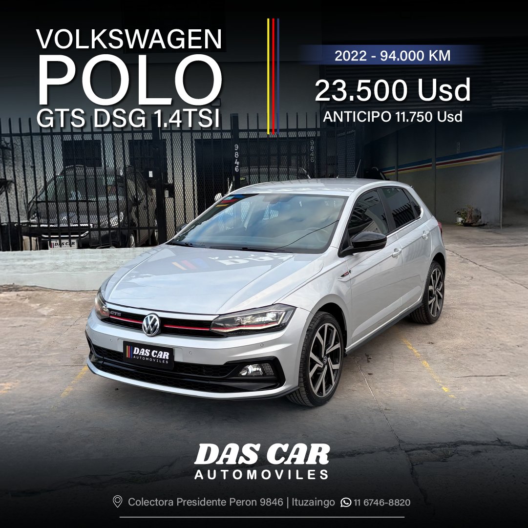 VOLKSWAGEN POLO GTS DSG 1.4TSI