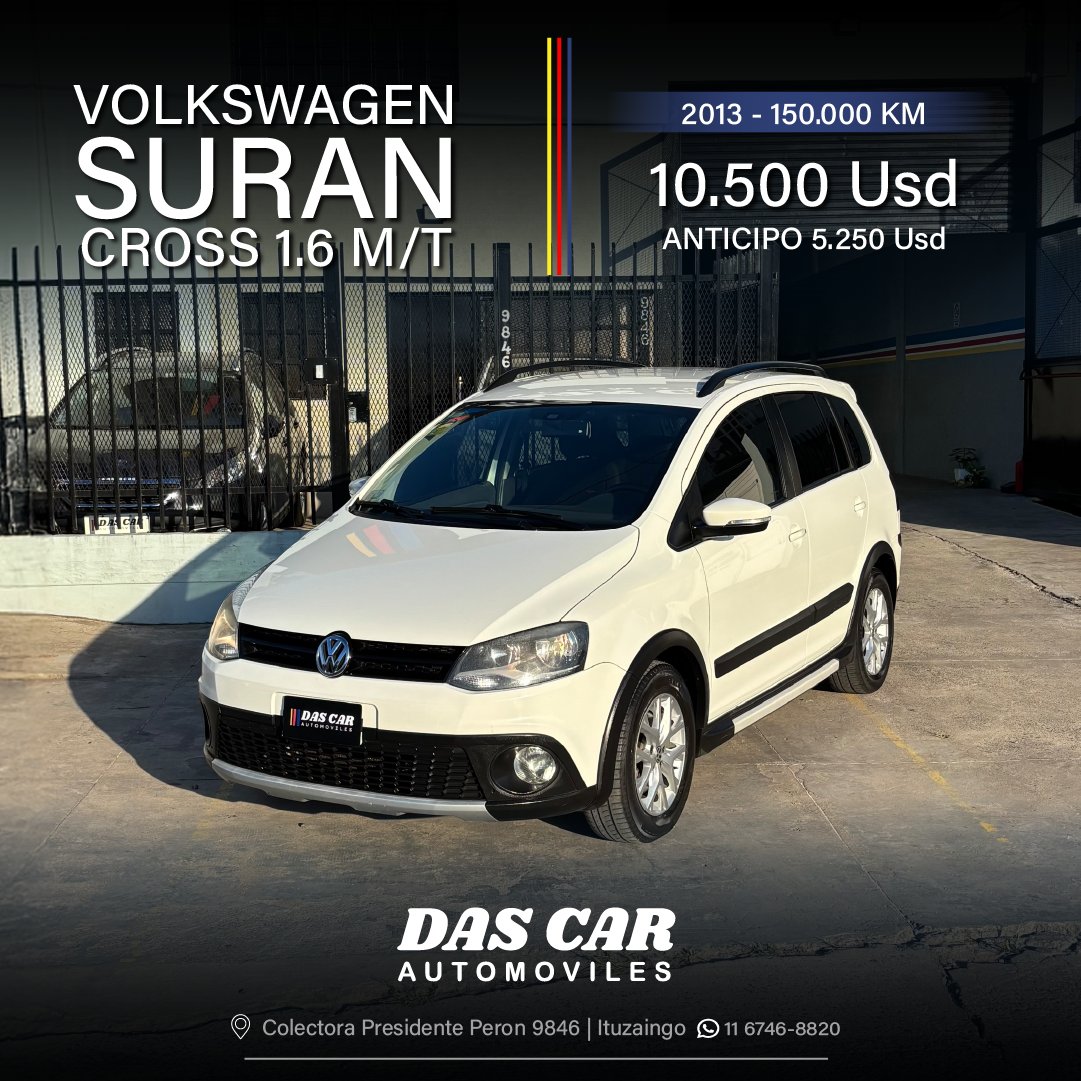 VOLKSWAGEN SURAN CROSS 1.6 M/T