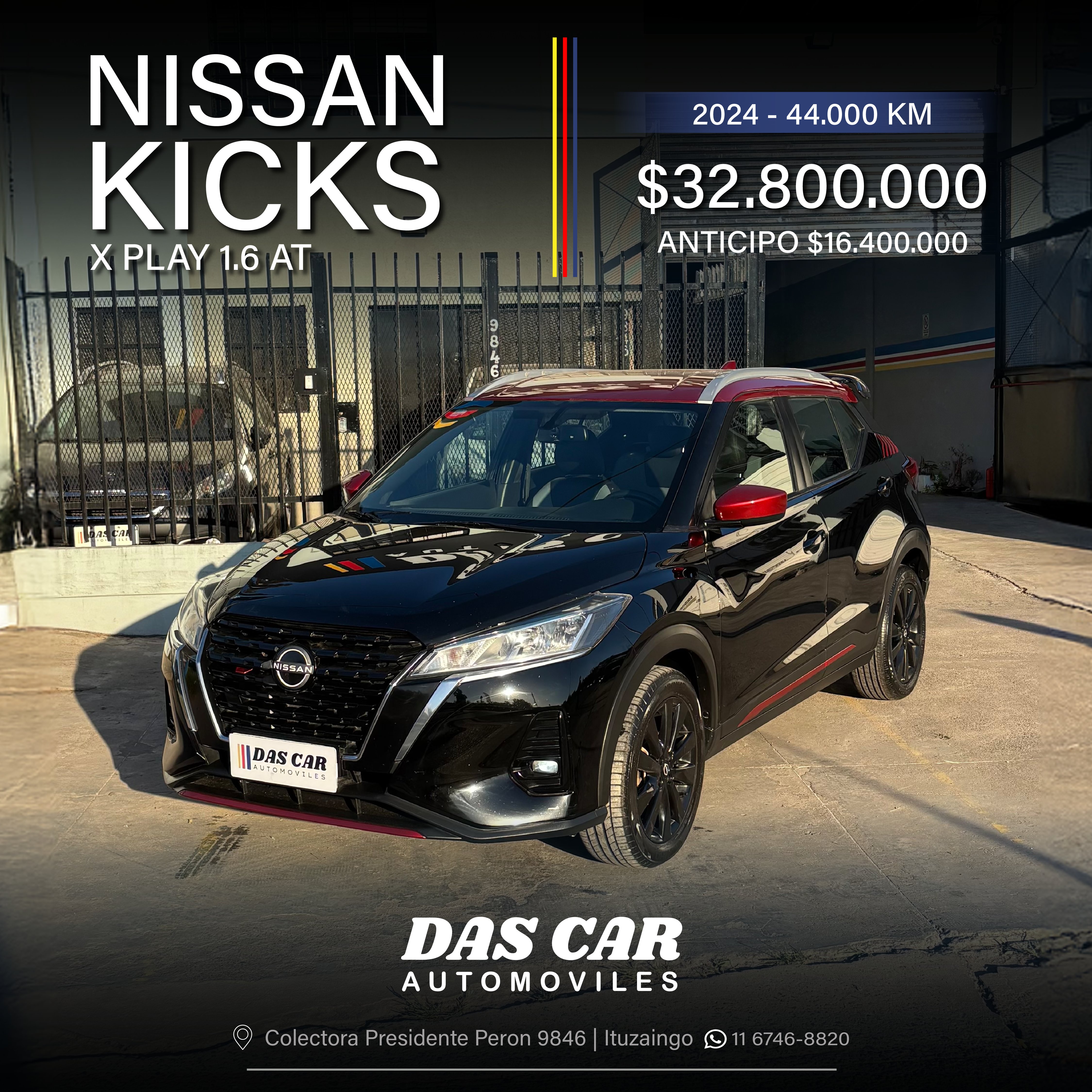 NISSAN KICKS X PLAY 1.6 AT