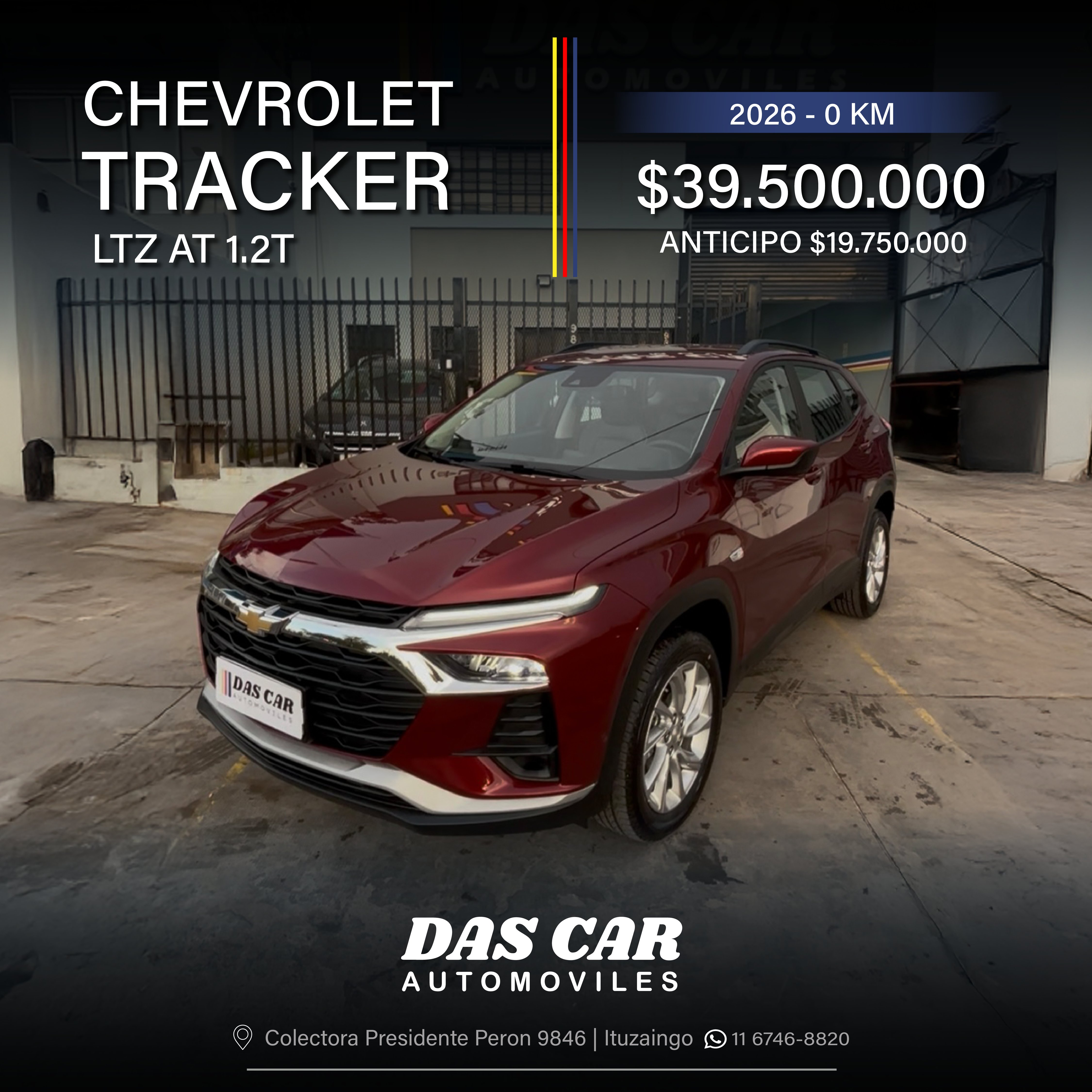 CHEVROLET TRACKER LTZ AT 1.2T