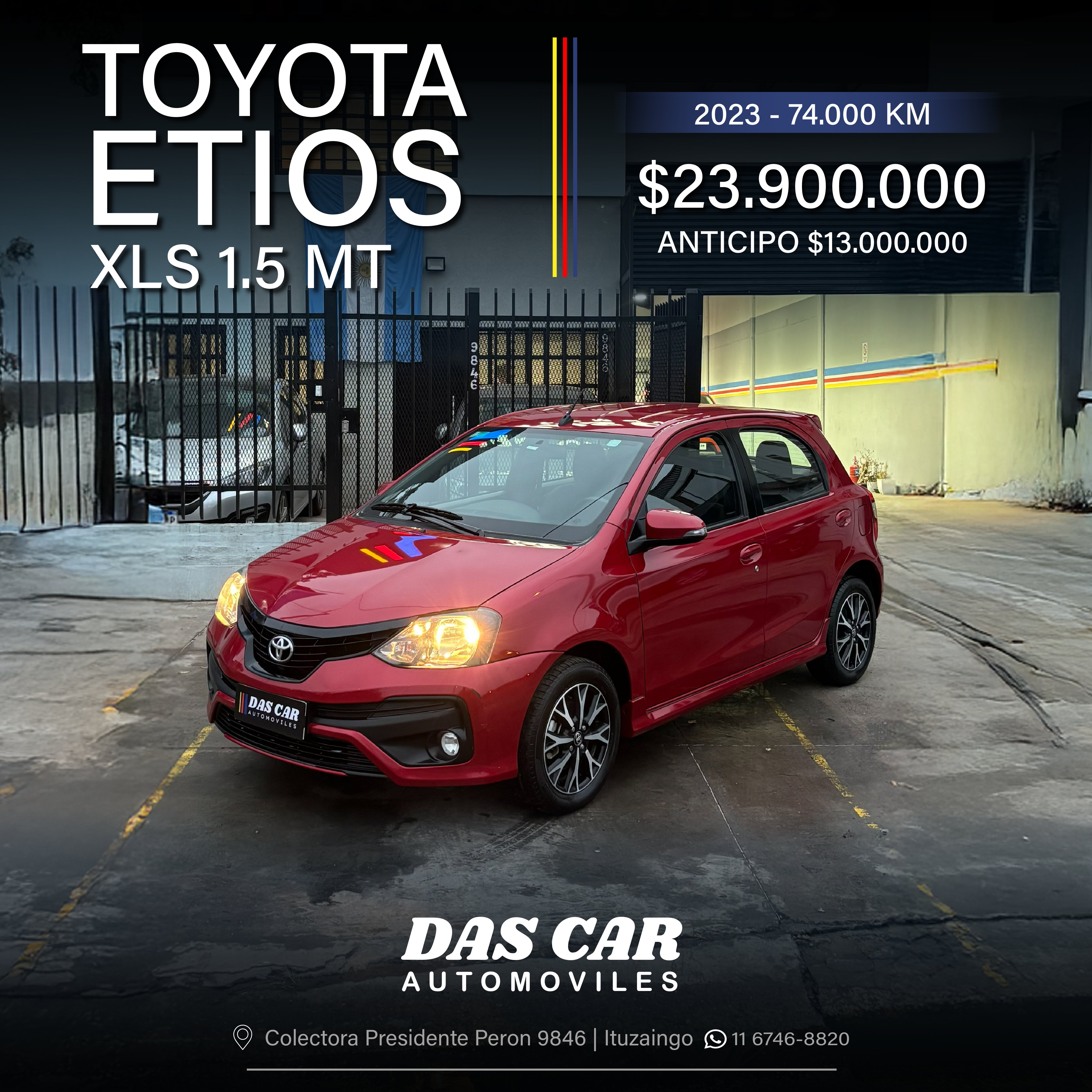 TOYOTA ETIOS XLS 1.5 MT