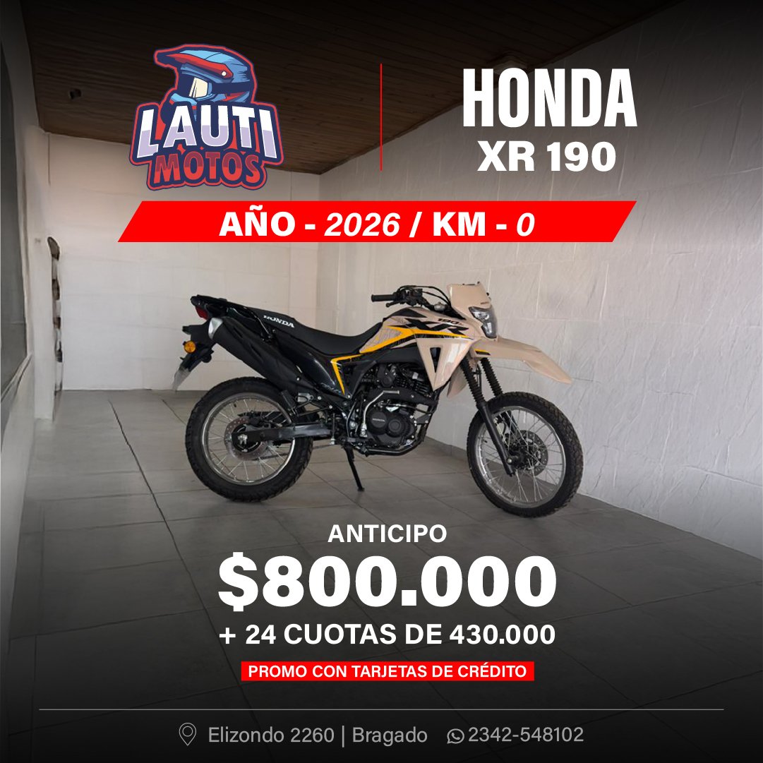 HONDA XR 190
