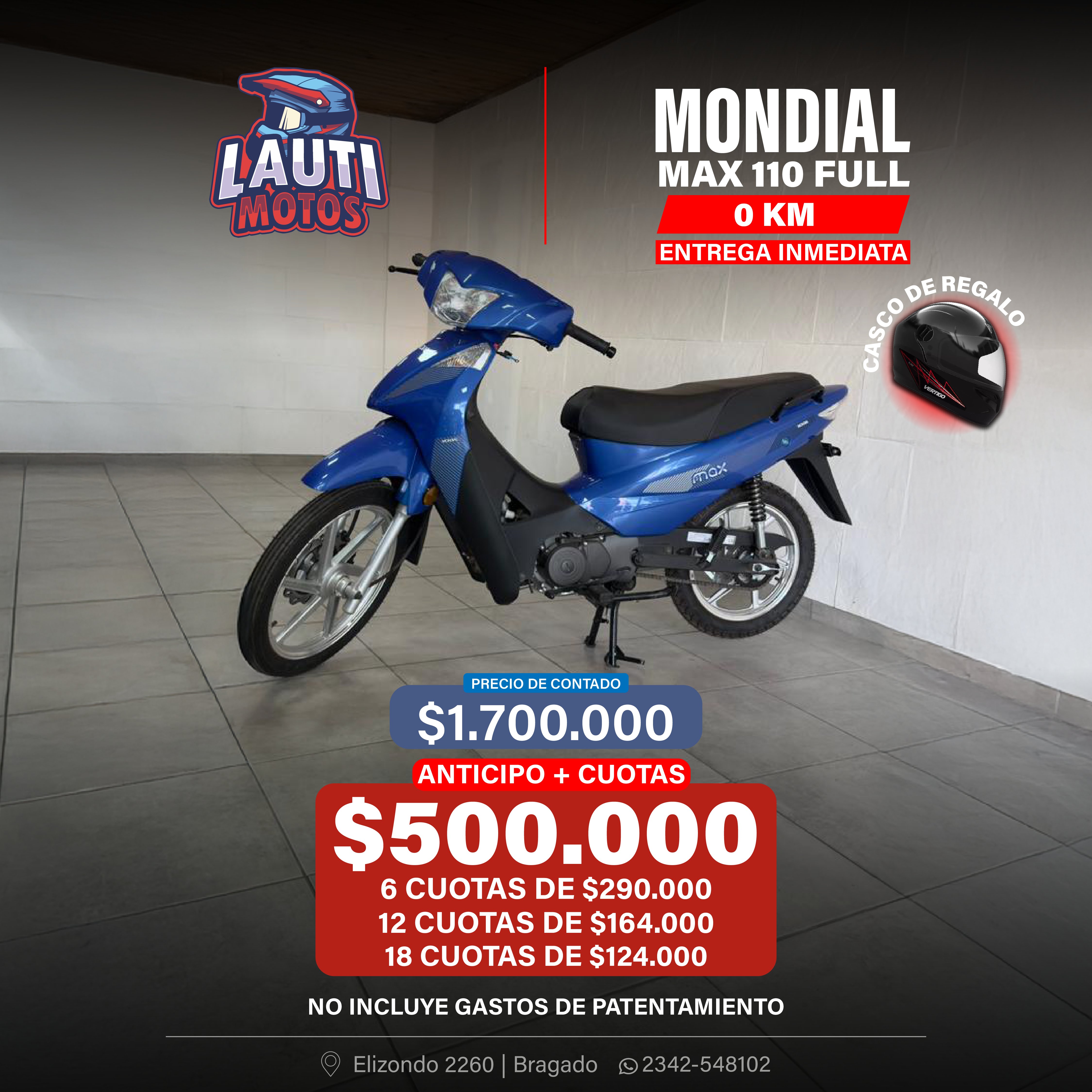 MONDIAL MAX 110 FULL