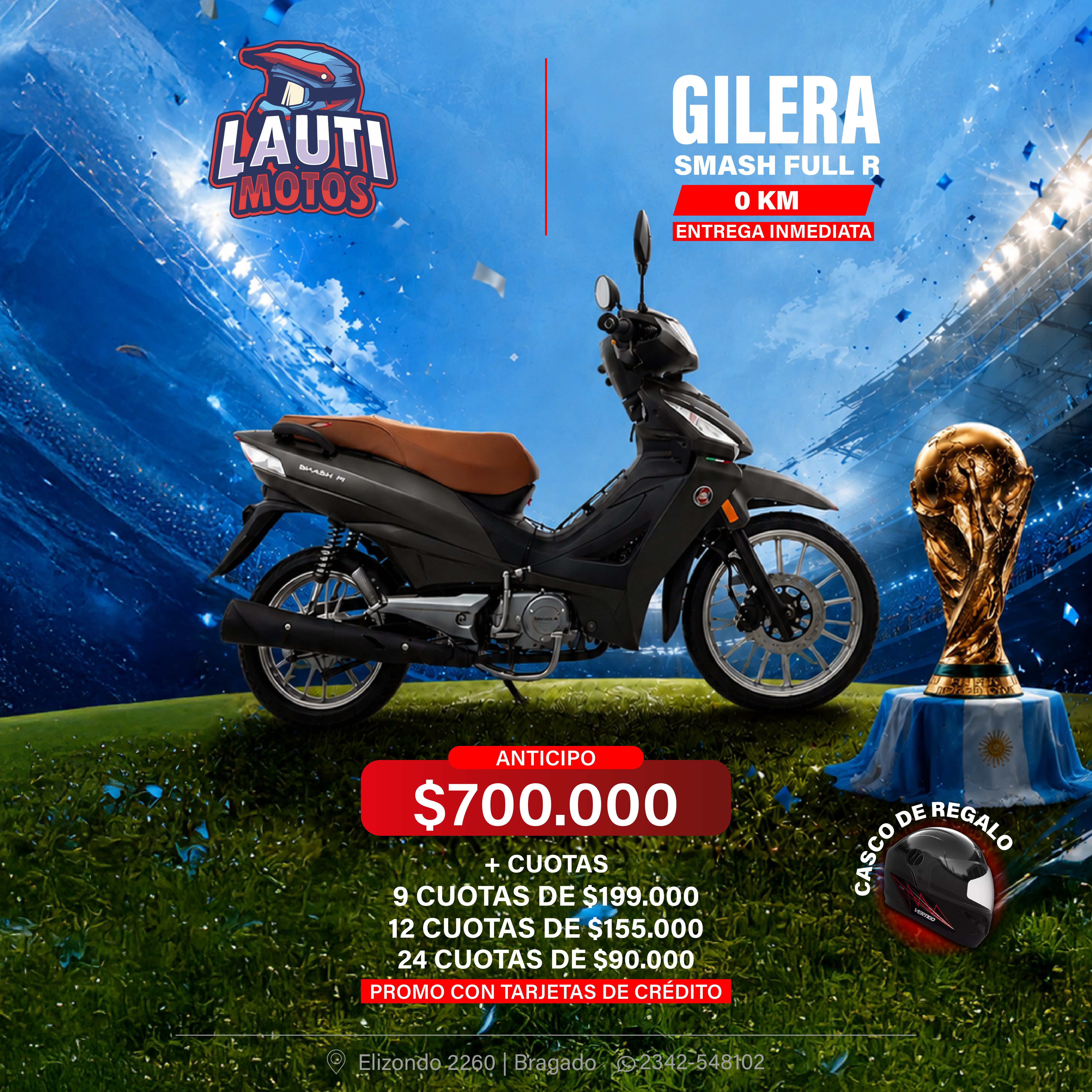 GILERA SMASH FULL R 2026