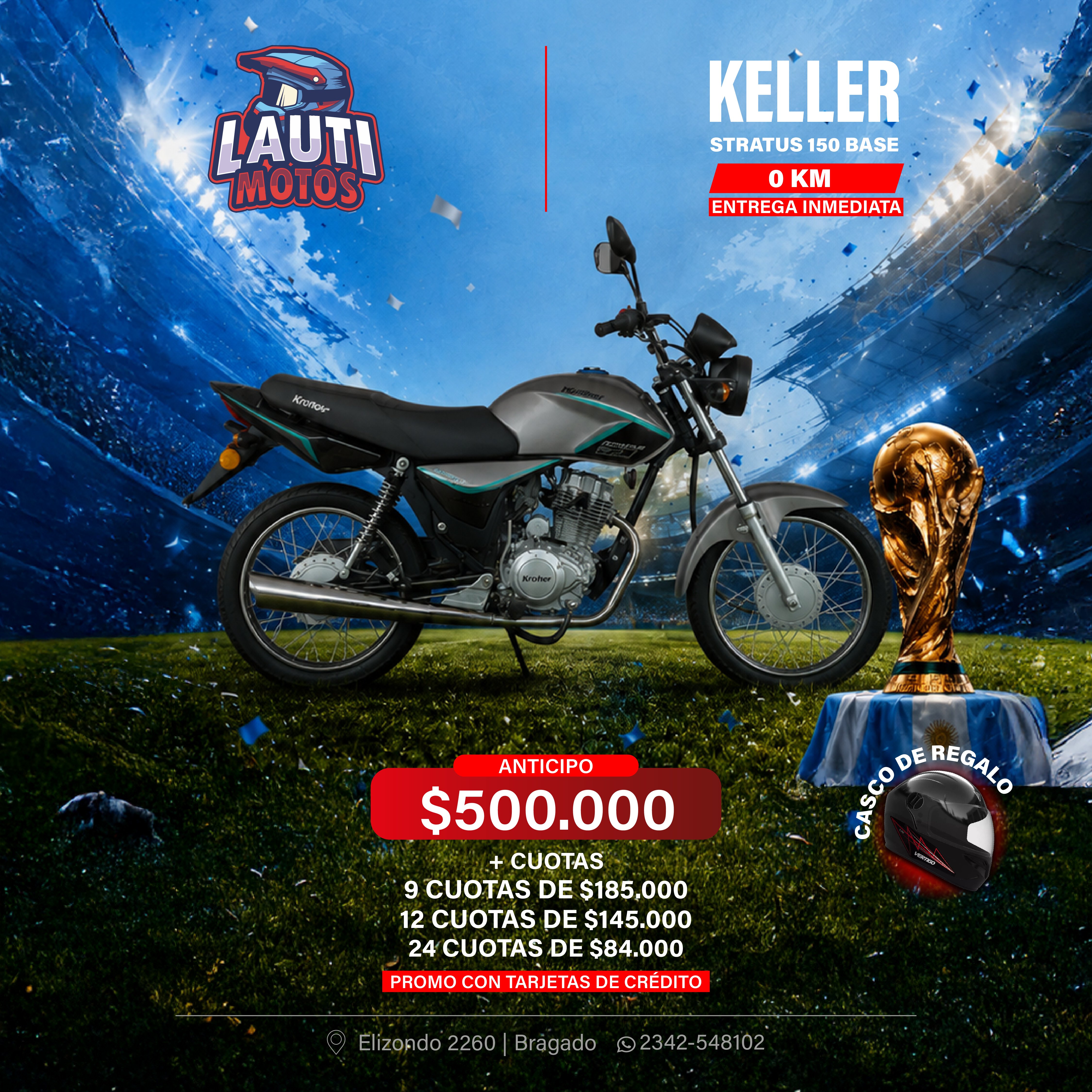 KELLER STRATUS 150 BASE 2026