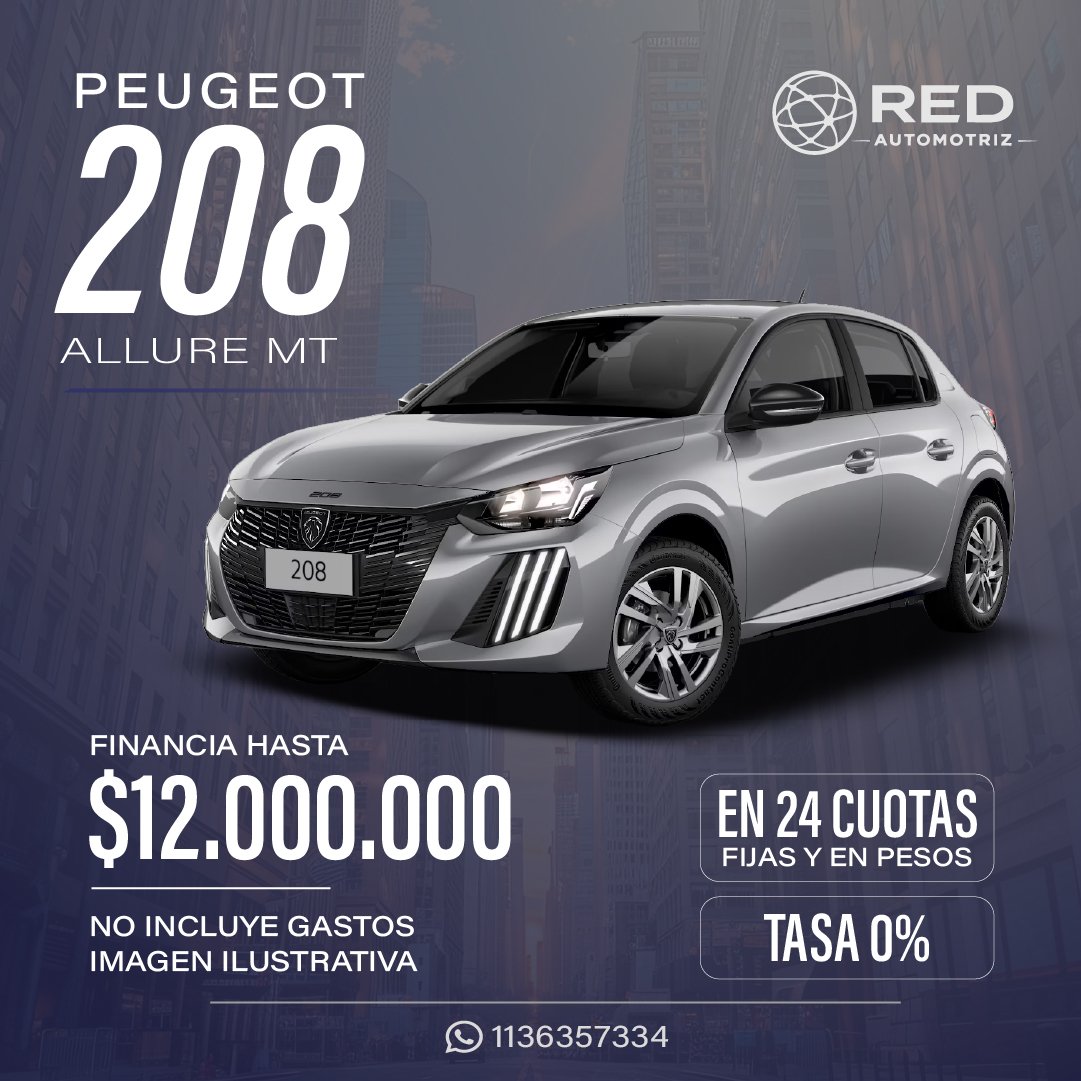 PEUGEOT 208 ALLURE MT