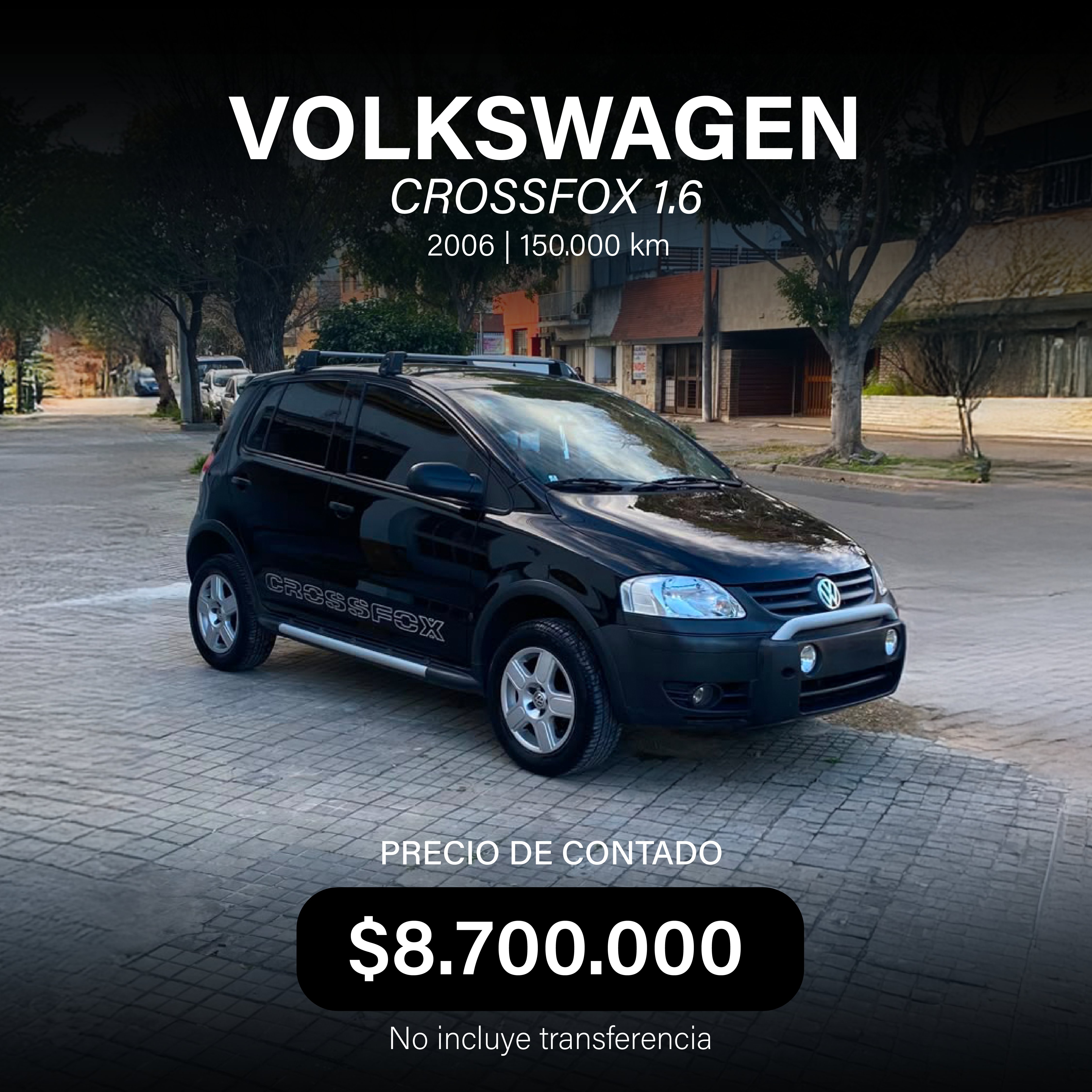 VOLKSWAGEN CROSSFOX 1.6